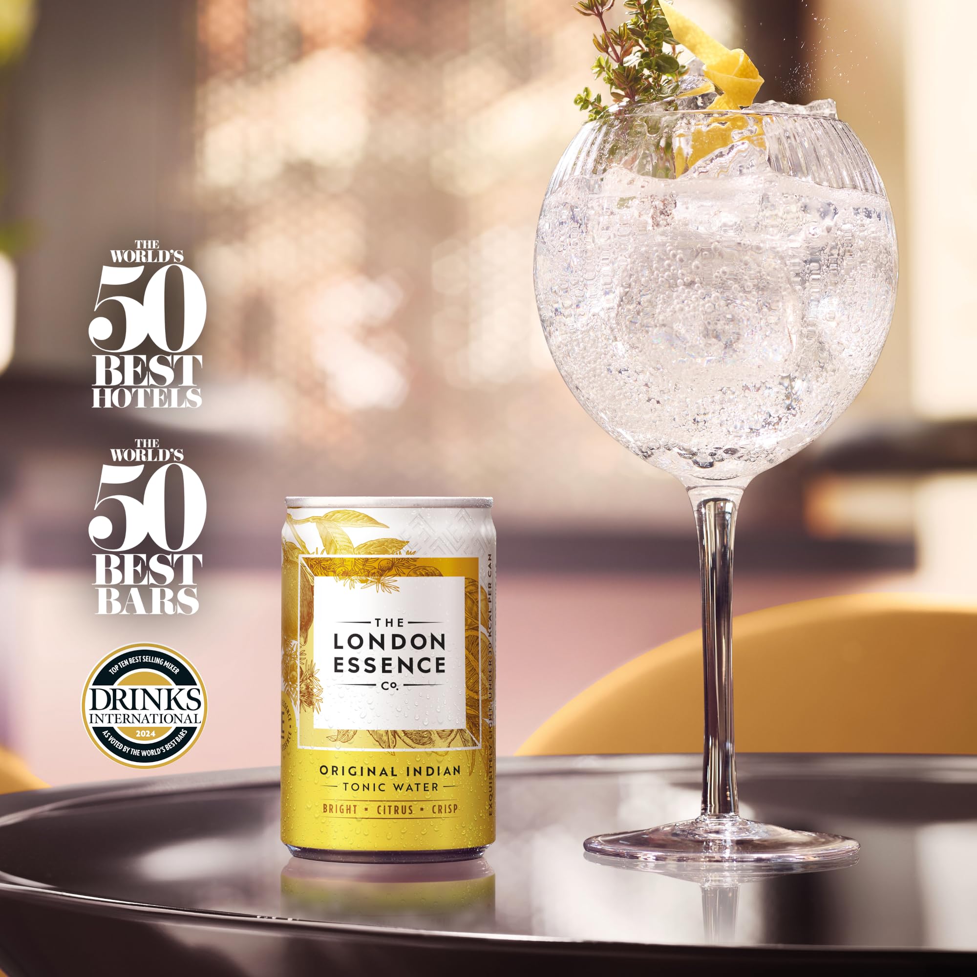 THE LONDON ESSENCE CO. Original Indian Tonic Water - Citrus Forward Profile | 150 ml (Pack of 6) 5