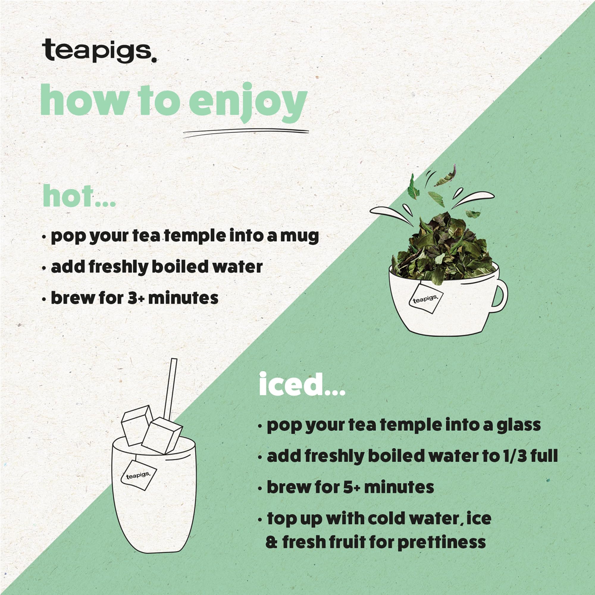 teapigs Calm Herbal Tea Bags - Caffeine-Free, Organic Chamomile & Valerian Root Blend | 15 Count 5