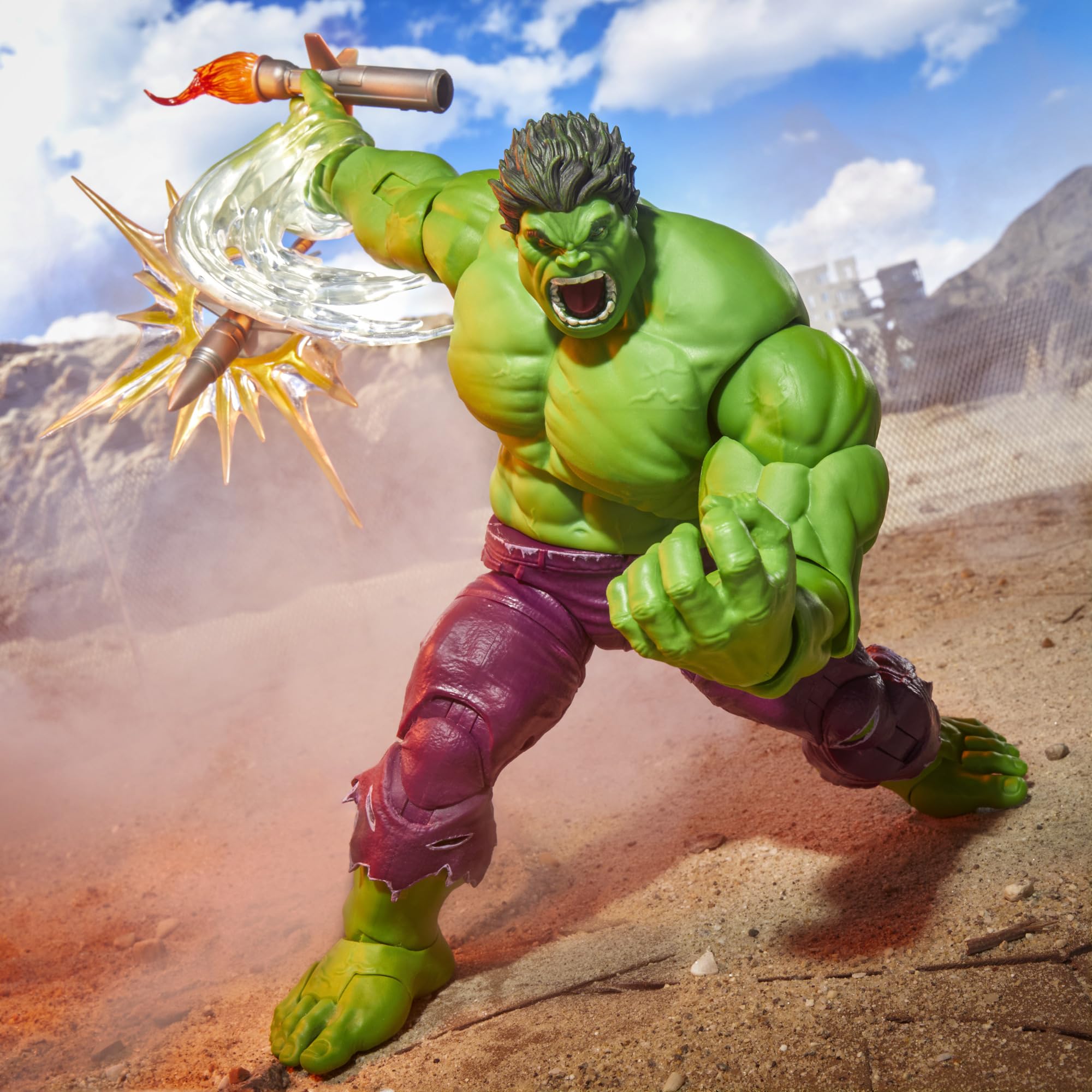 Hasbro Marvel Legends Maximum Series Hulk Action Figure - 8.5 Inch Collectible with 30 Points of Articulation 7