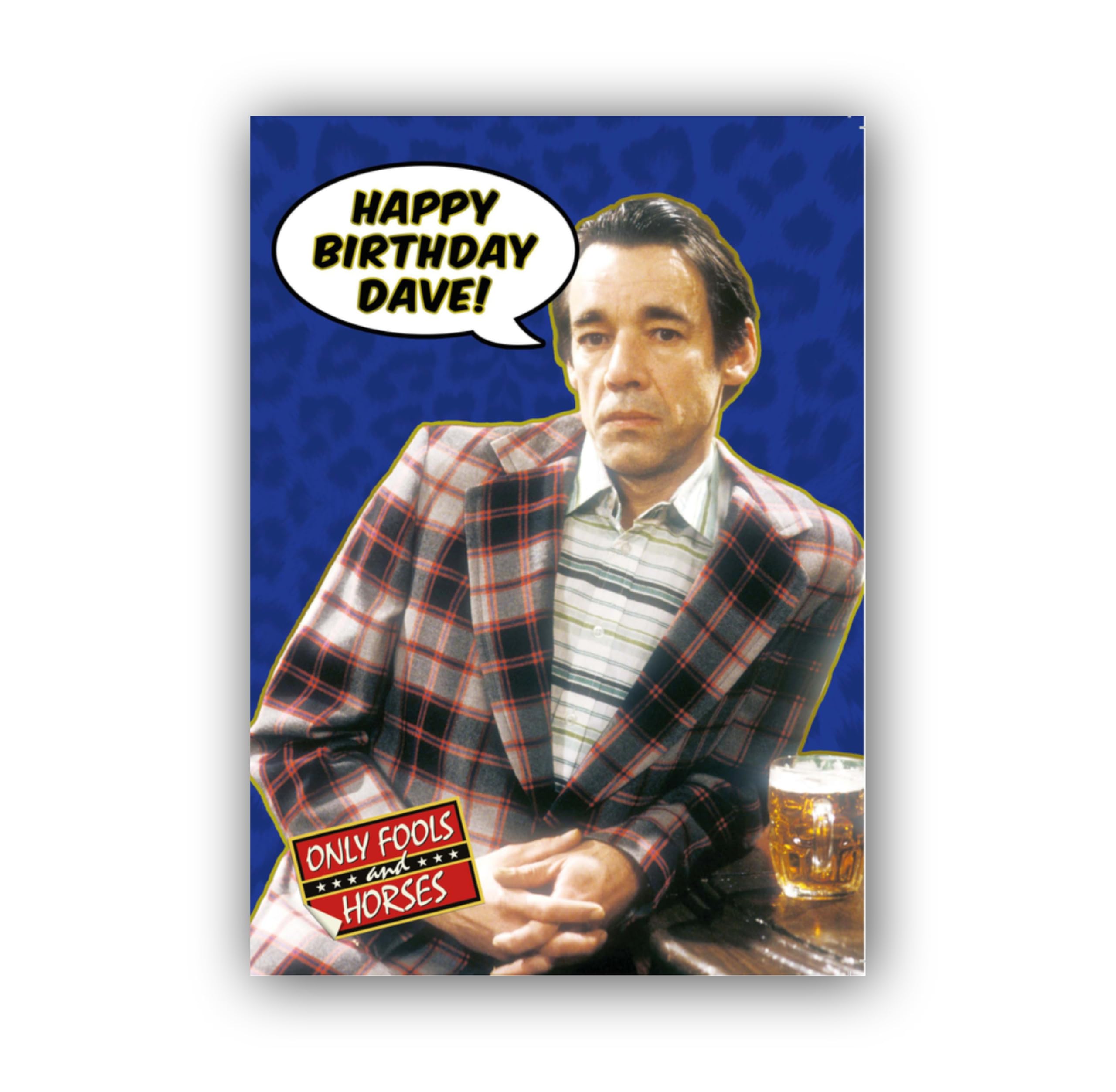 Danilo Promotions LTD Only Fools and Horses 'Happy Birthday Dave' Birthday Card | Standard Size