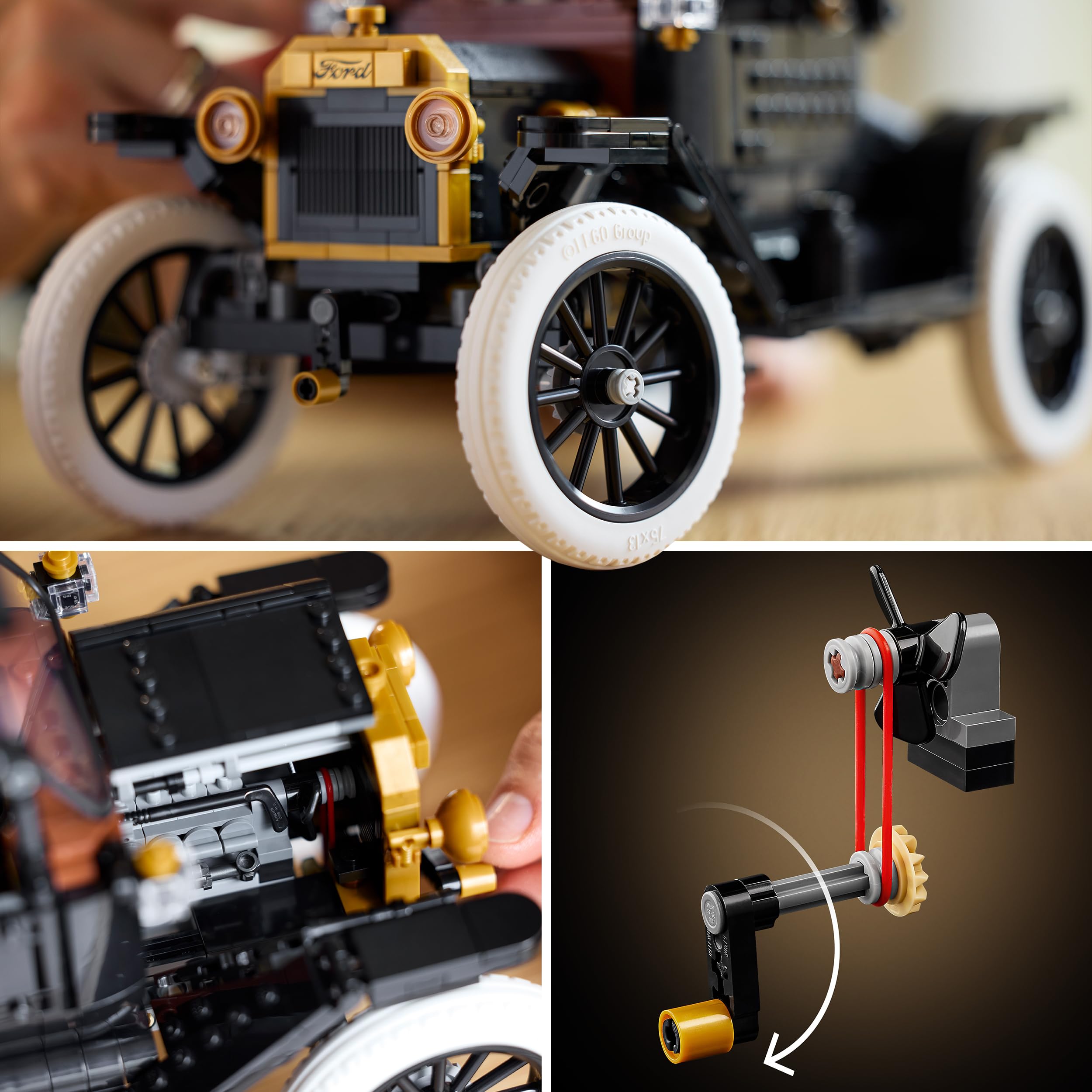 LEGO Icons Ford Model T 11376 - Vintage Car Model Building Kit for Adults | 18+ 4
