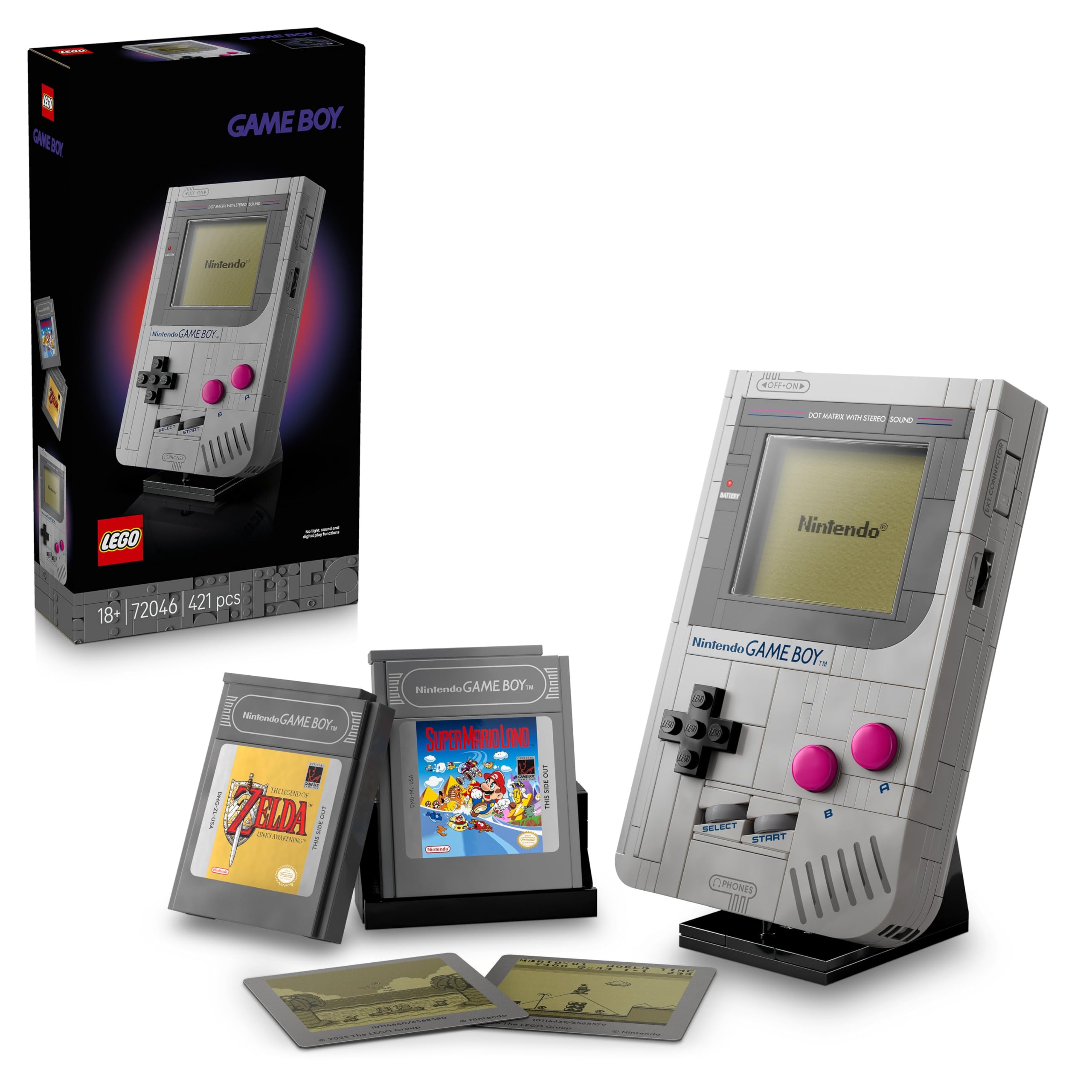 LEGO Super Mario Game Boy Building Set for Adults - Nintendo Display Model 72046 1