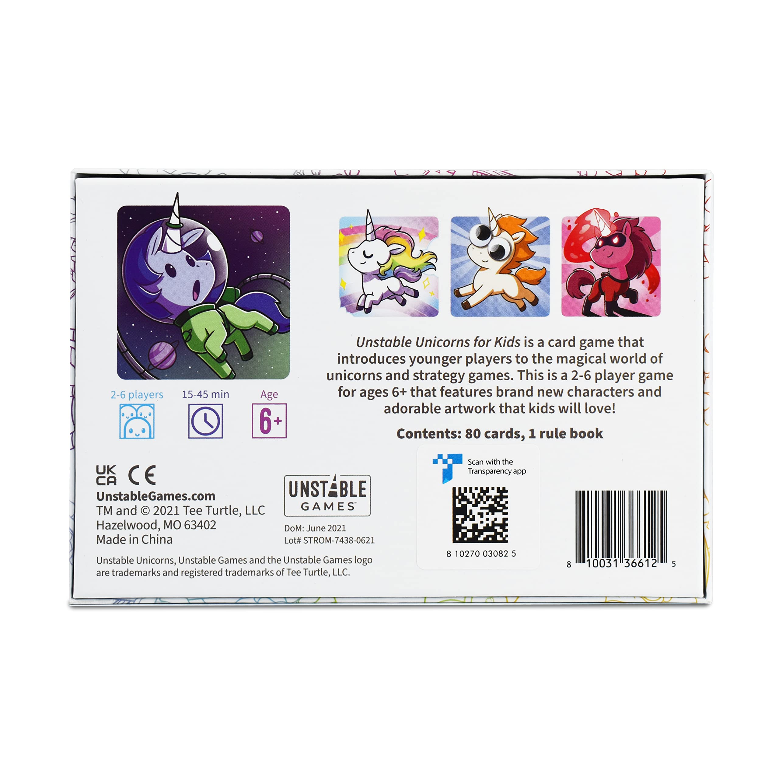 Unstable Games Unstable Unicorns Kids Edition Card Game 5