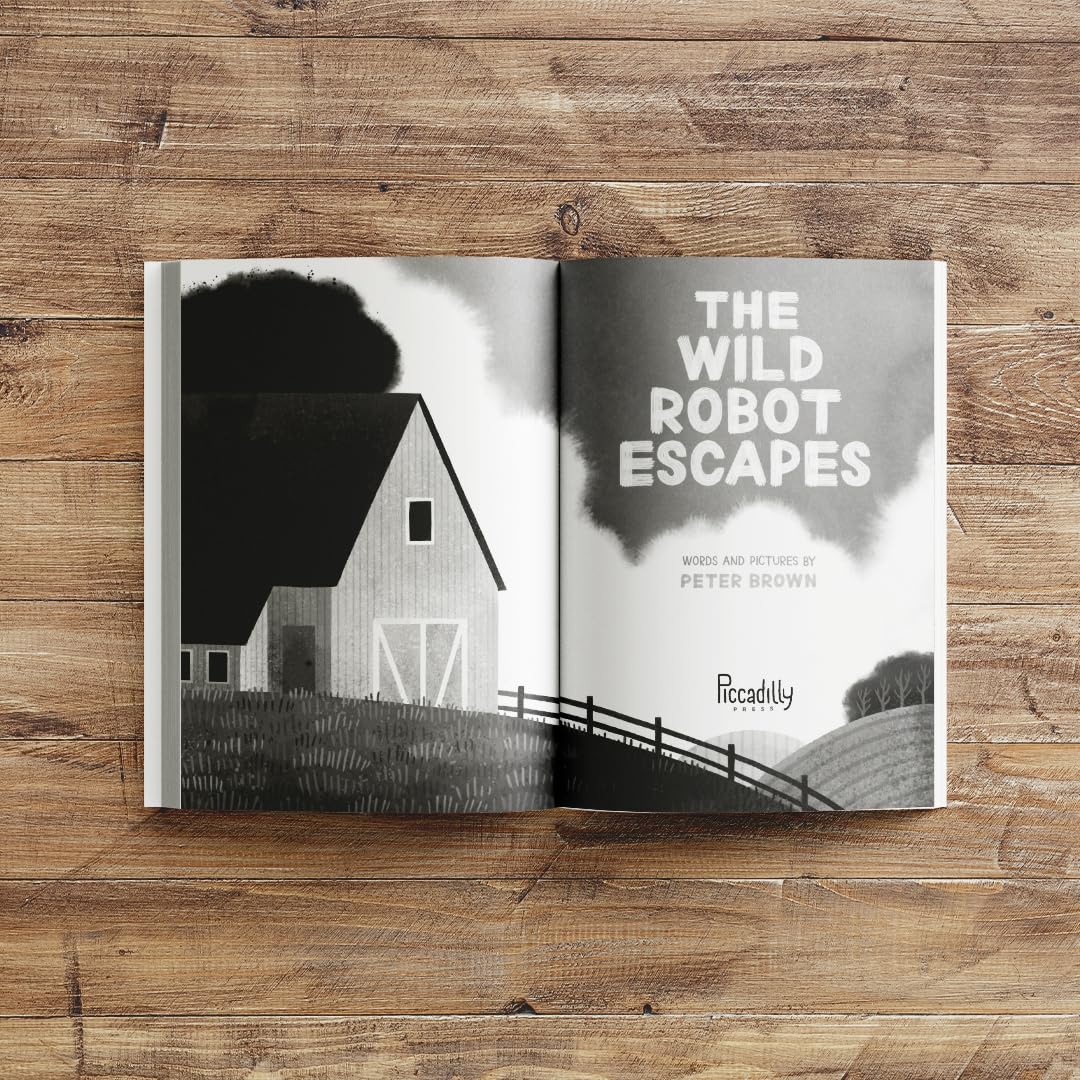 BONNIER The Wild Robot Escapes by Peter Brown | Paperback Edition 2