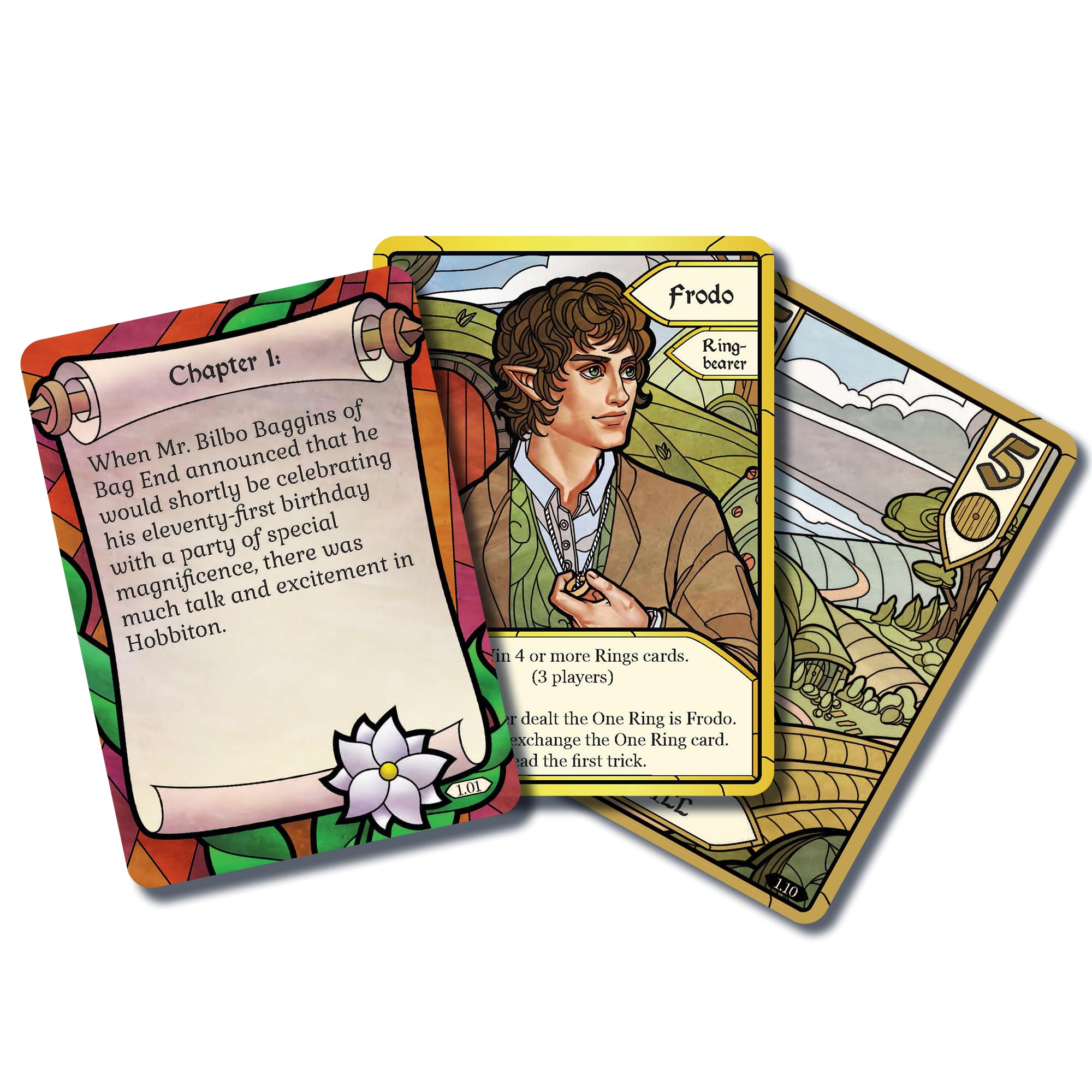 Asmodee The Fellowship of the Ring Trick-Taking Game | Cooperative Card Game | Ages 10+ | 1-4 Players | 20+ Min 6