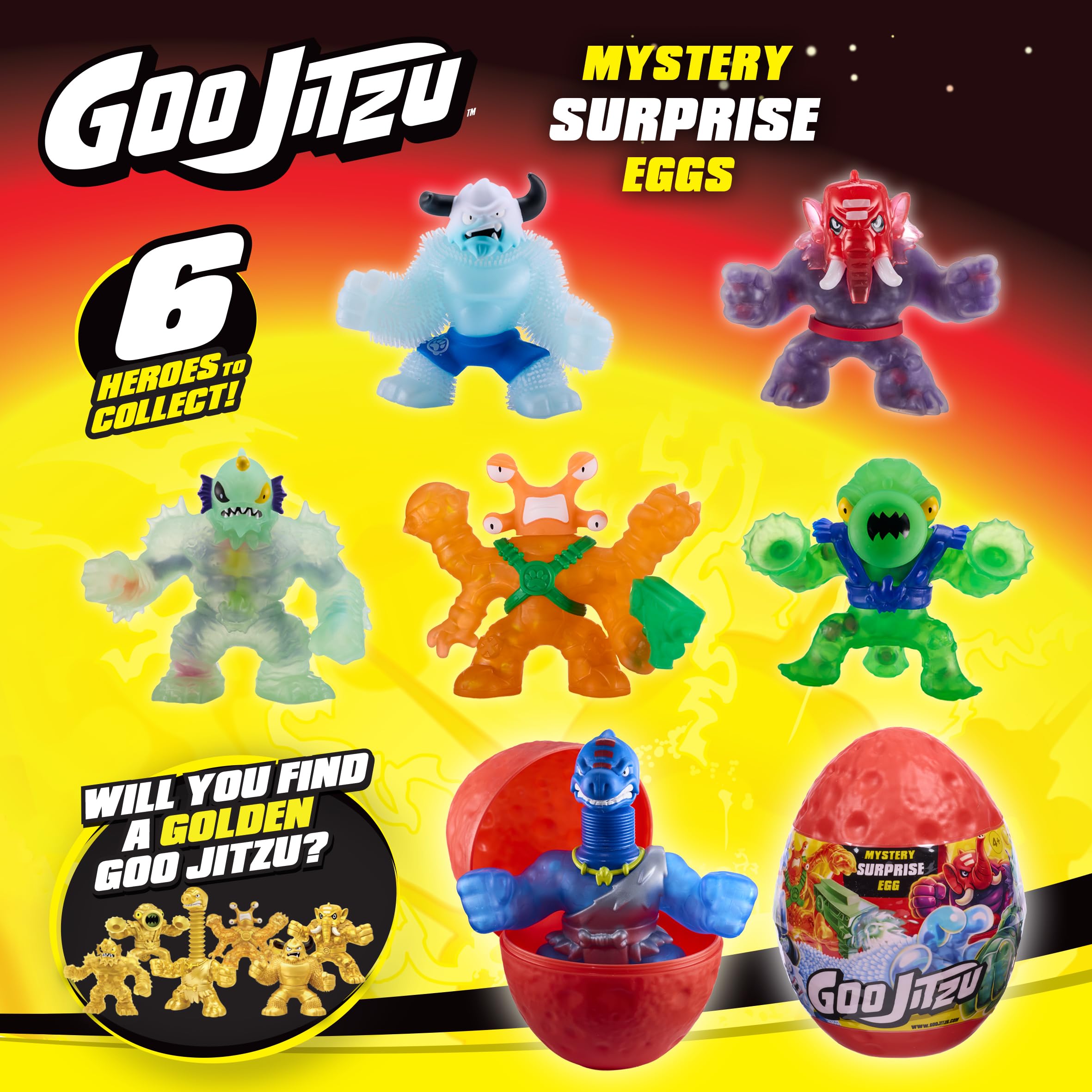 Heroes of Goo Jit Zu Archive Mystery Surprise Egg - Collectible Action Figure | Ages 4+ 14