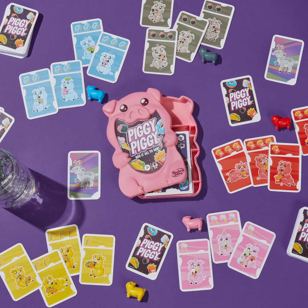 Hasbro Piggy Piggy Family Card Game (F8819)