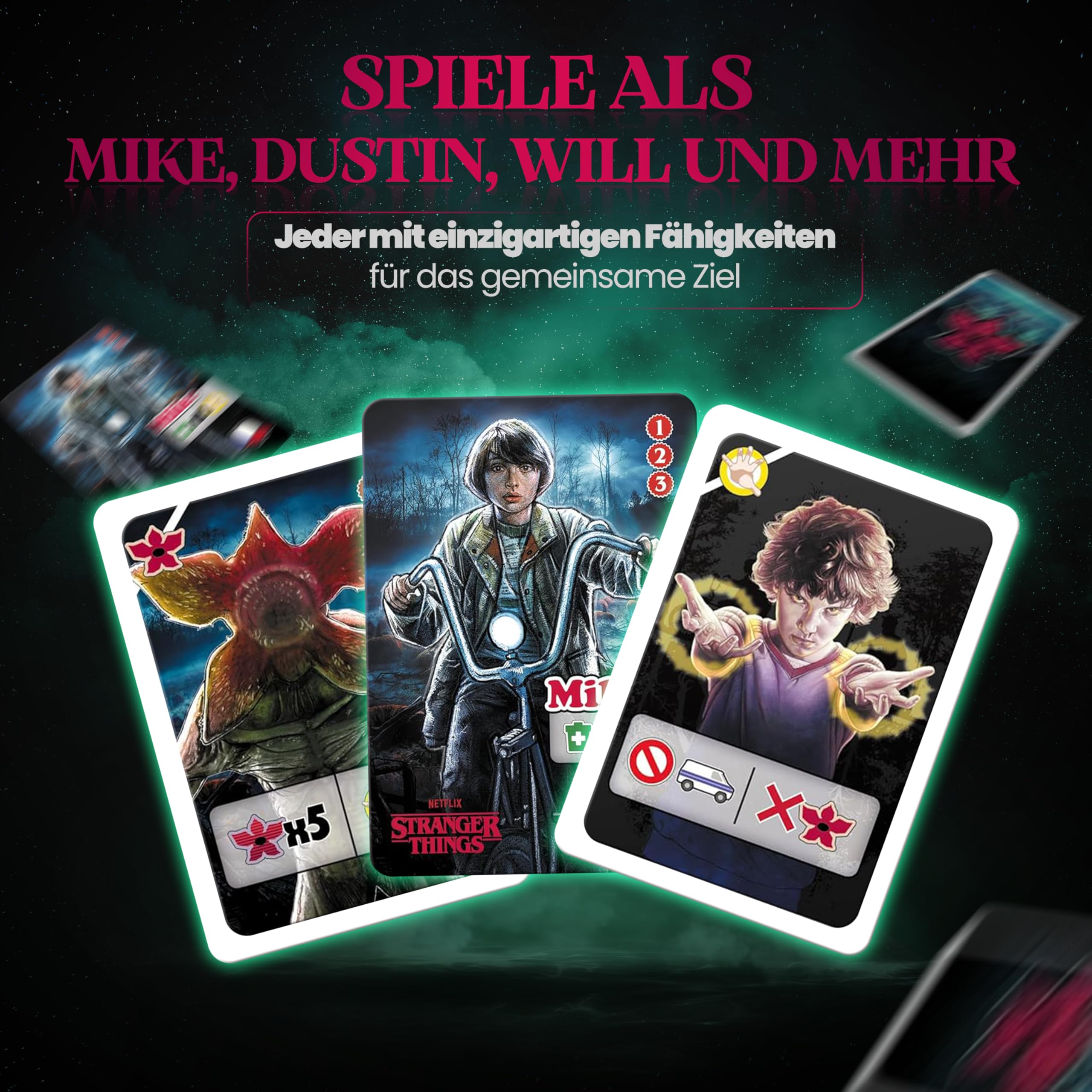 Clementoni Stranger Things Adventures Together Card Game 8