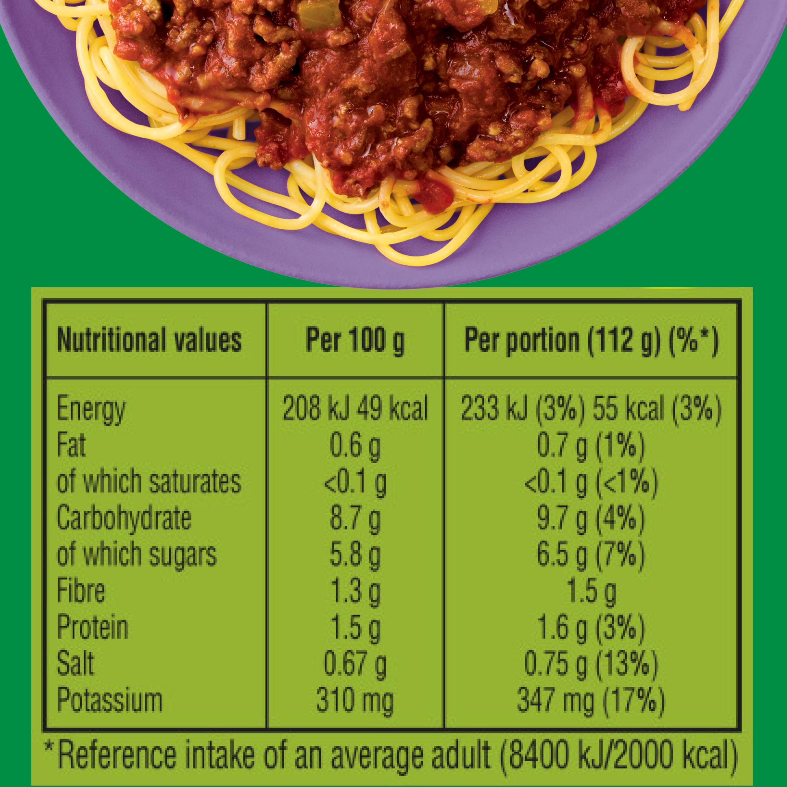 Dolmio Bolognese Onion and Garlic Pasta Sauce - Family Size | 675g Jar | 95% Vegetables 8