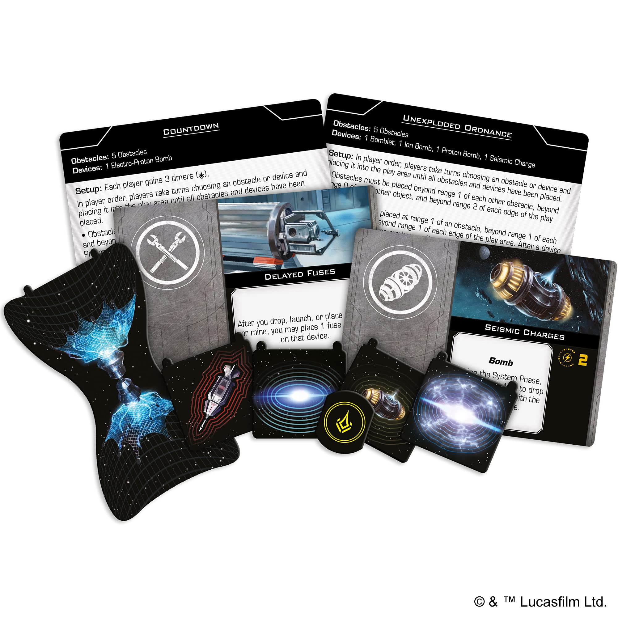Atomic Mass Games Star Wars: X-Wing Vollständig geladenes Gerätepaket