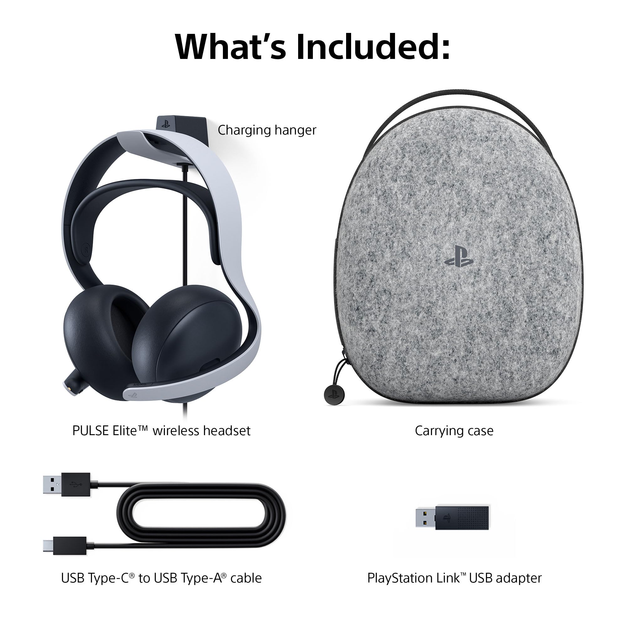 PlayStation Pulse Elite Wireless Headset - PS5, PC, Mac & PlayStation Portal Compatible 7