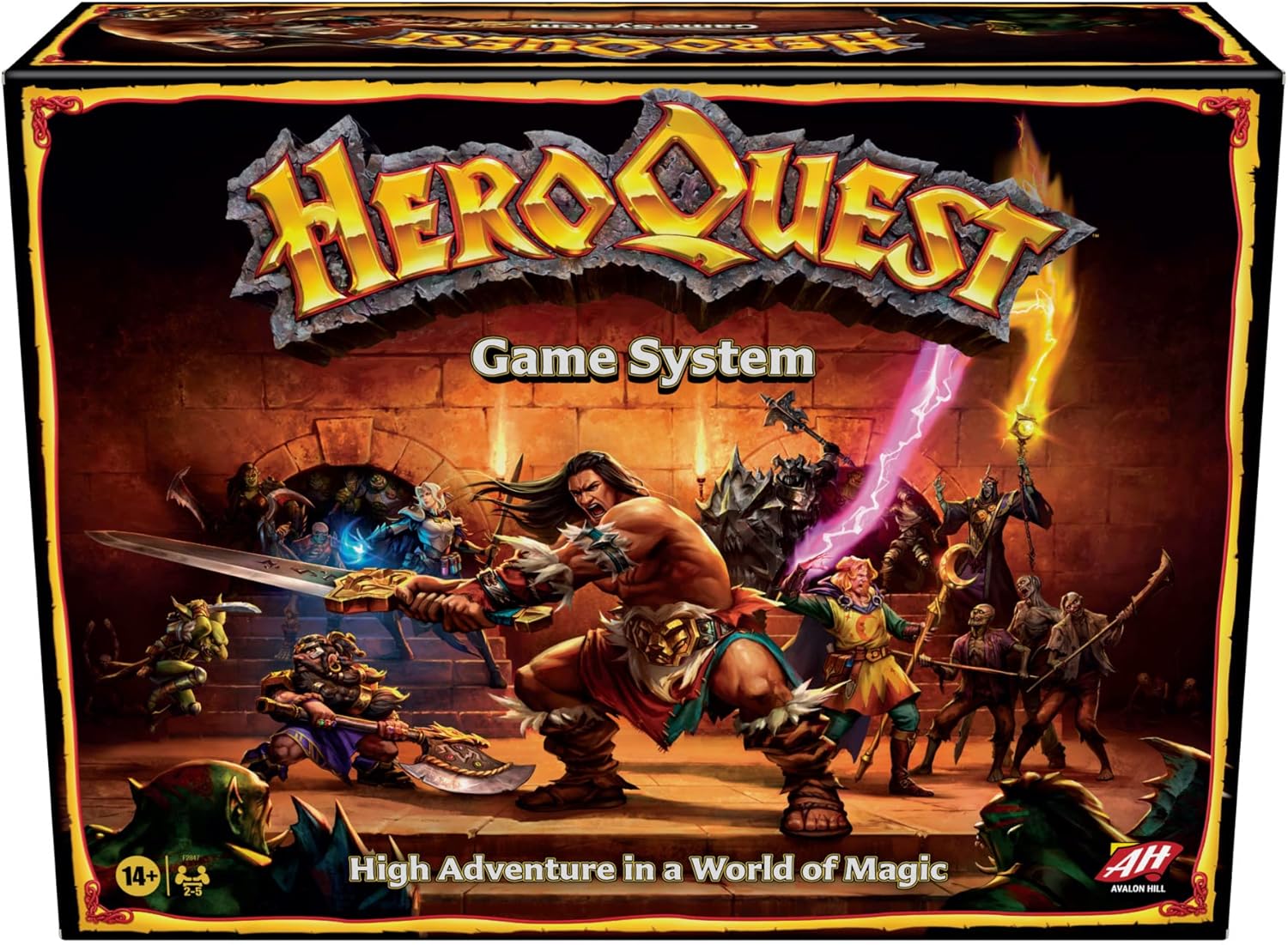 Avalon Hill HeroQuest Fantasy Adventure Board Game