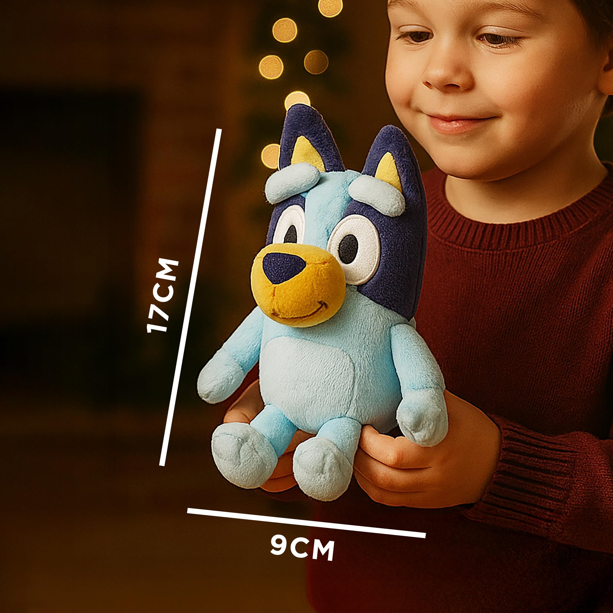 Bluey Plush Gift Set - Official Plush & Bingo Socks for Kids 7