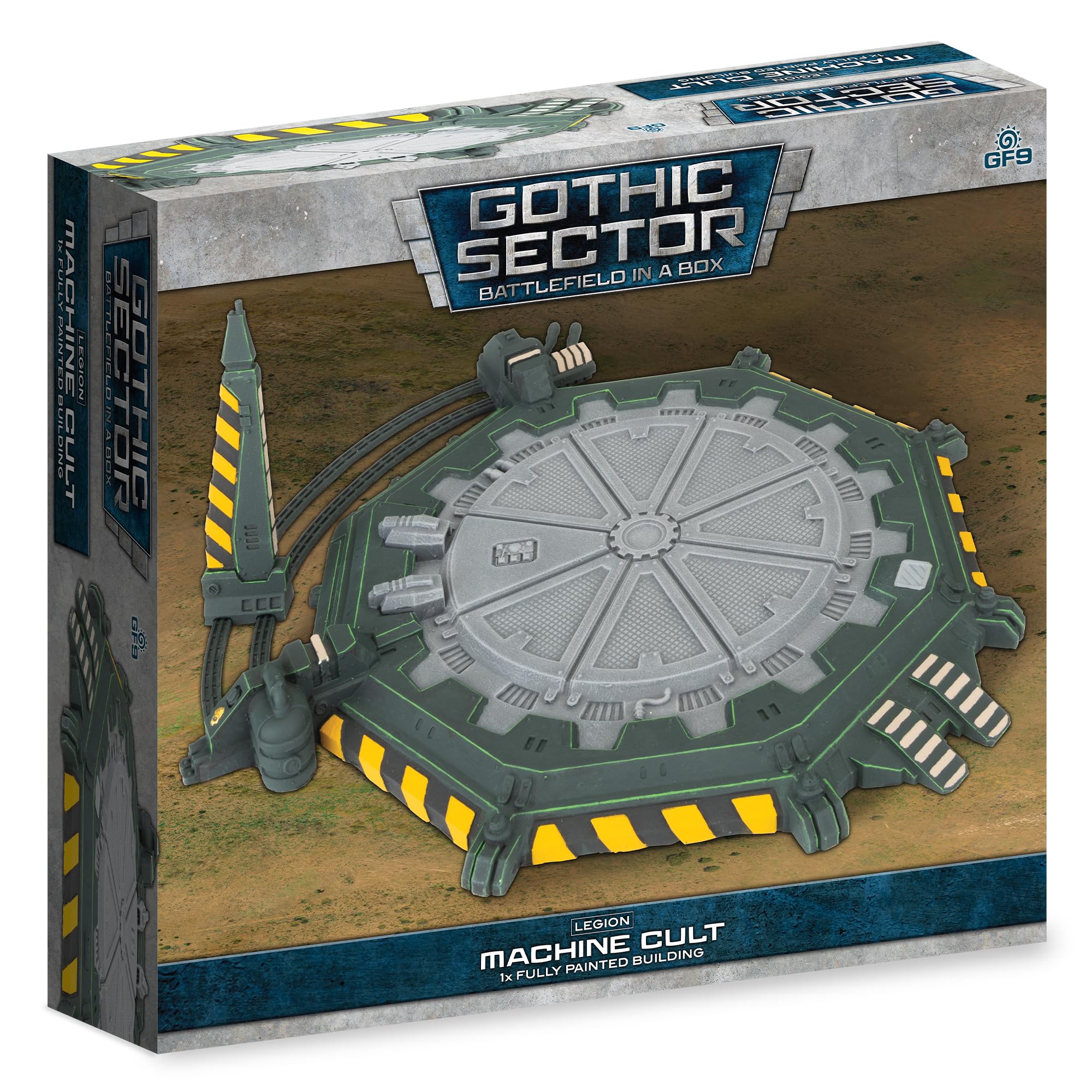 Gale Force Nine Legion Machine Cult Chapel Barracks Terrain 3