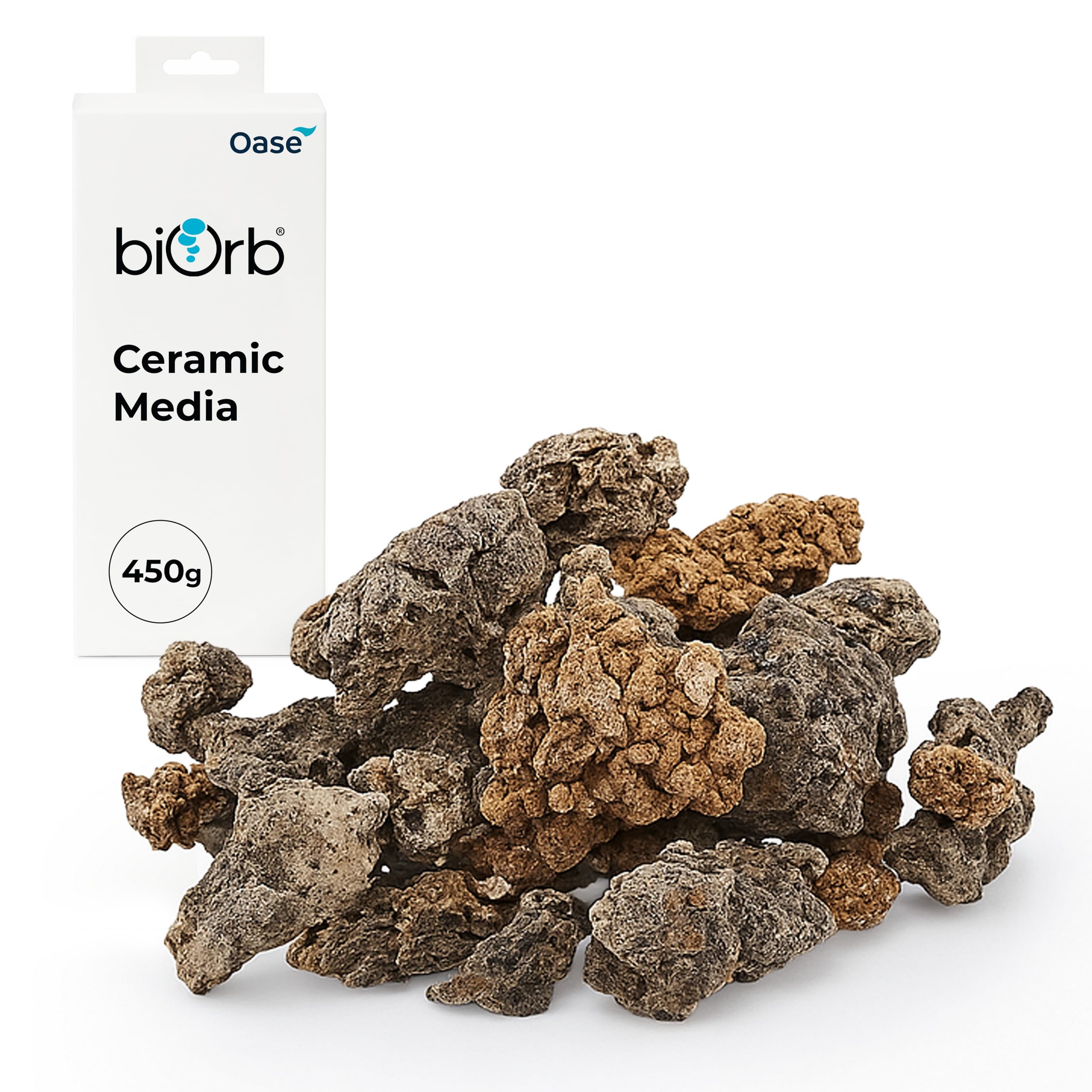 biOrb Ceramic Media for Biological Filtration | 450g Weight | Freshwater & Saltwater Safe 1