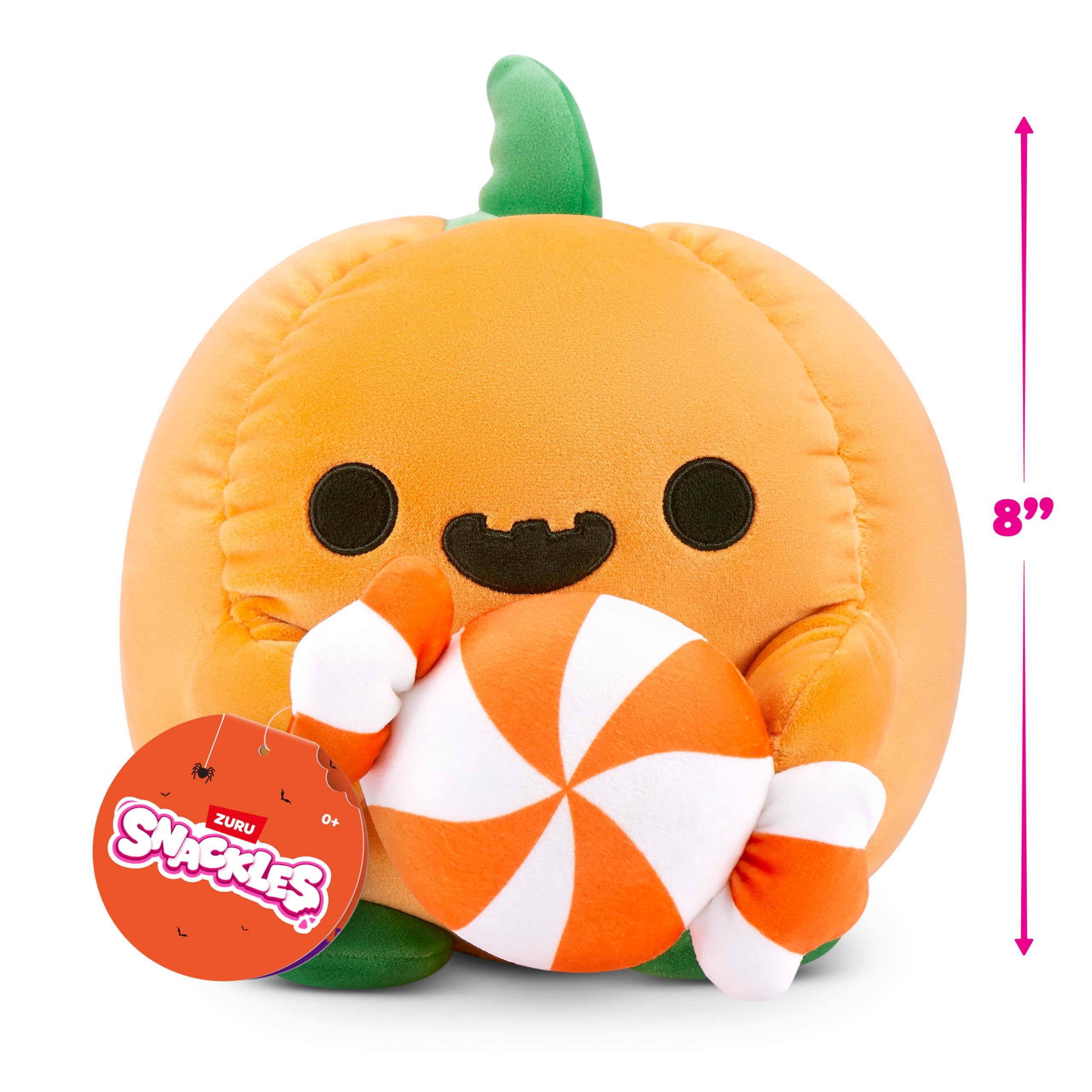 Snackles 8-inch Halloween Series 1 Plush (MOON) by ZURU - Soft Doll & Collectible 8