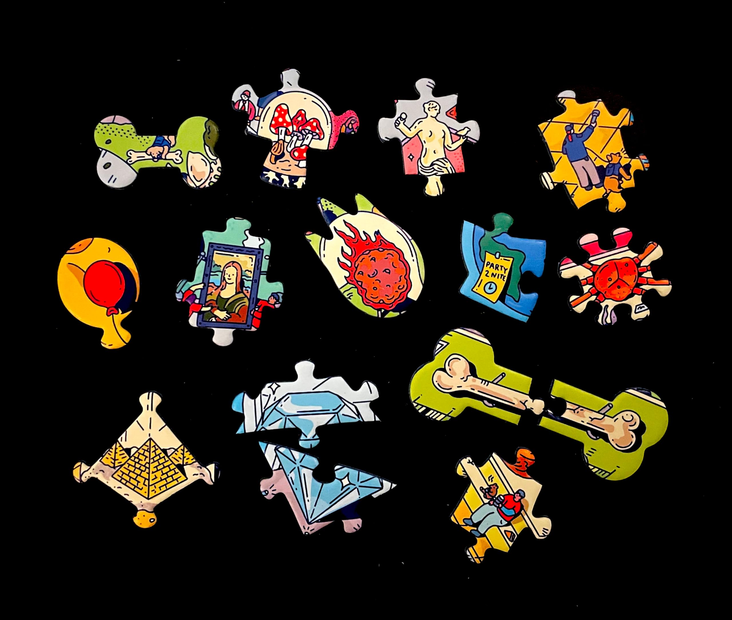 The Awakened Artifacts - 1000-Piece Magic Puzzle with Visual Illusion Ending 9