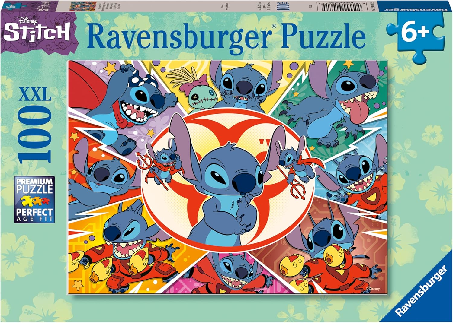Ravensburger Disney Stitch 100-Piece Jigsaw Puzzle for Kids 6 Years and Up