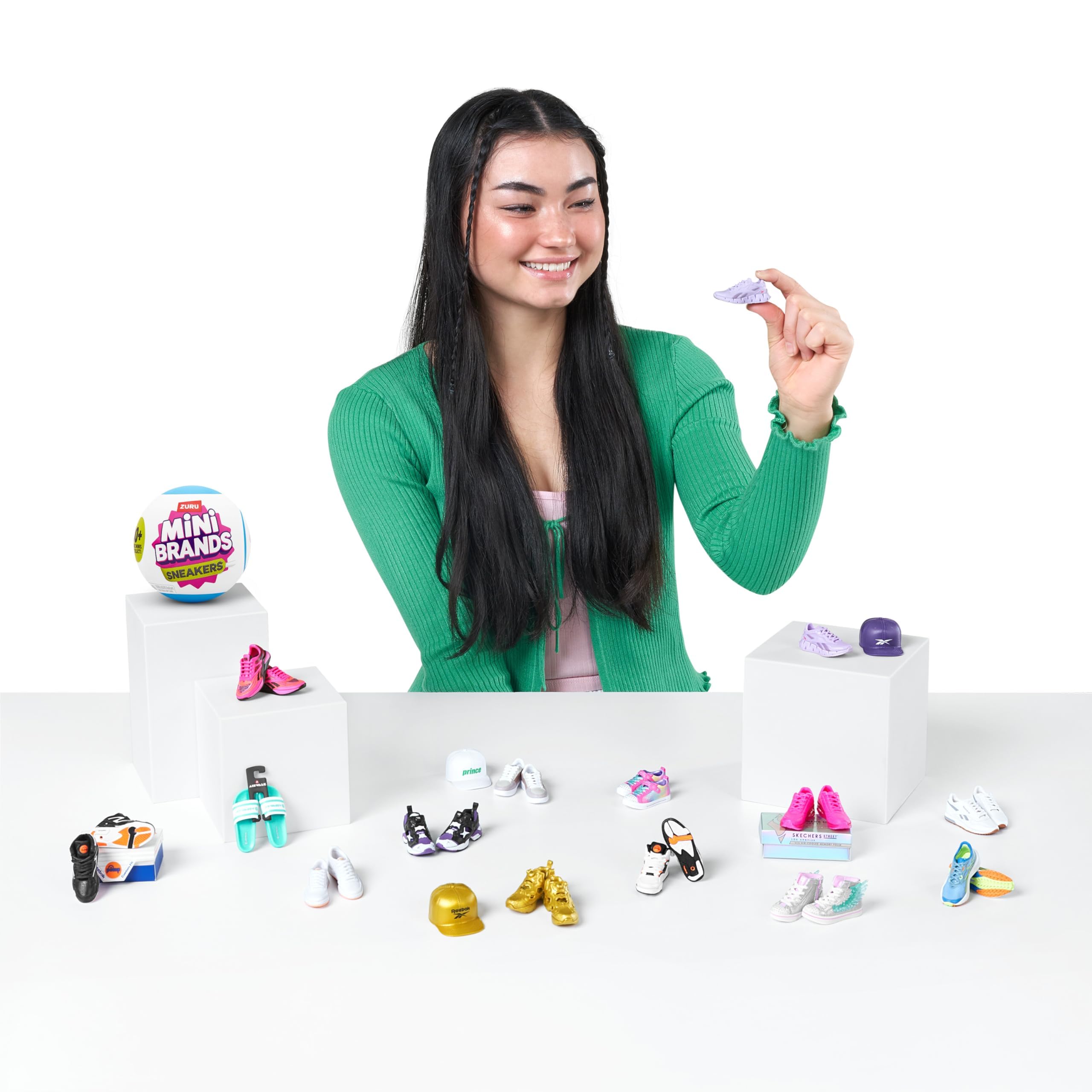 Mini Brands Sneakers 2 Pack by ZURU - Collectible Miniature Sneakers with Surprise Capsules 7