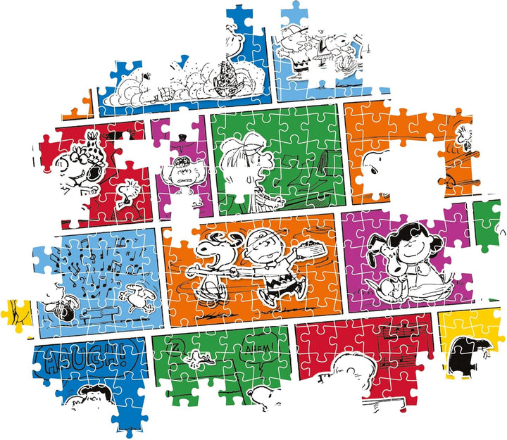 Clementoni Peanuts Comic Series - Snoopy & Friends 1000-Piece Jigsaw Puzzle (39803)