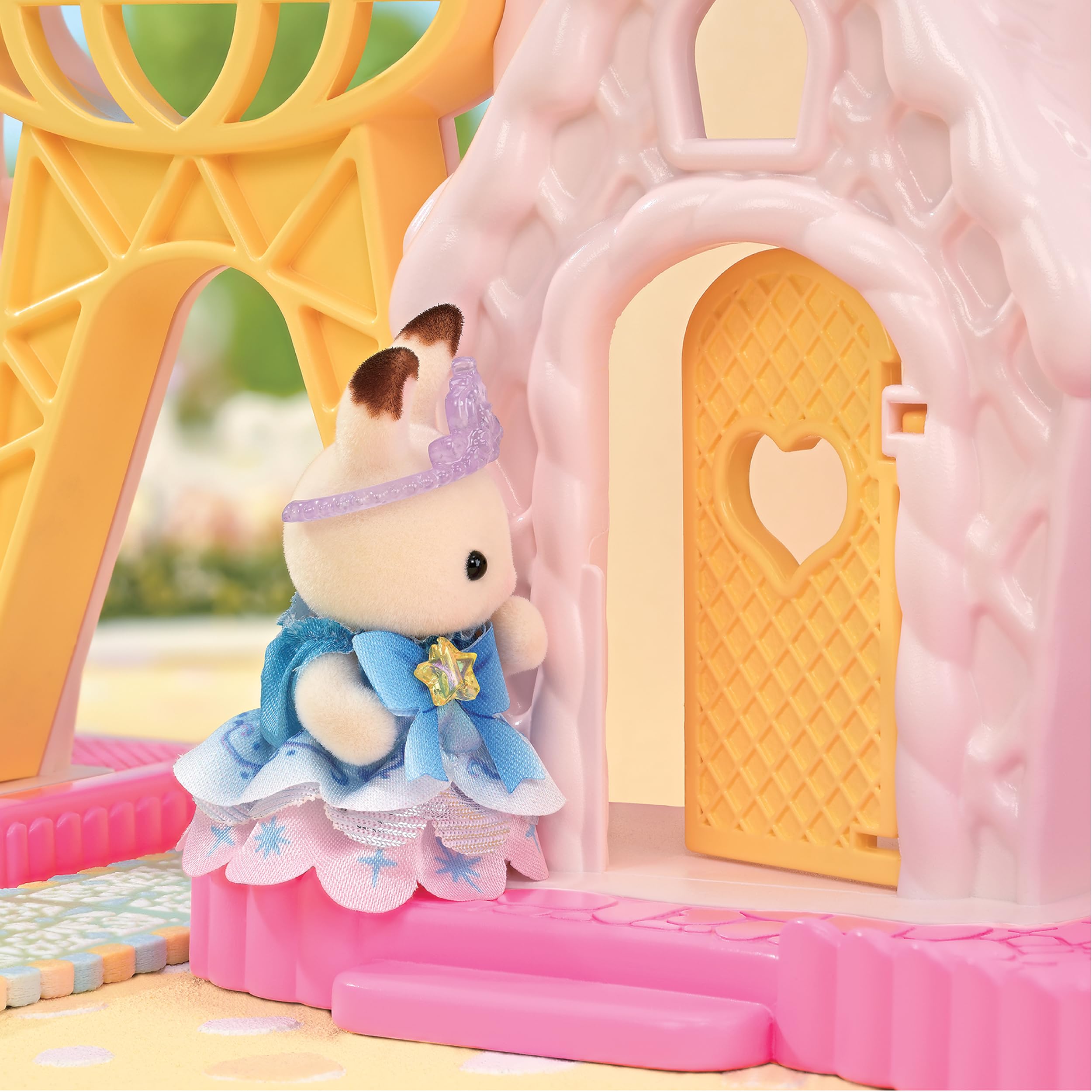 EPOCH Sylvanian Families Baby Dream Amusement Park Playset | Ages 3+ | Model 5841 5