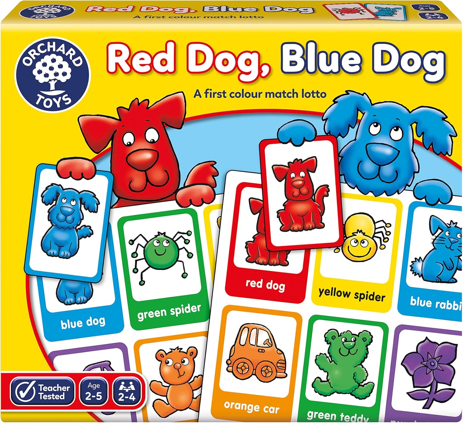 Orchard Toys Red Dog Blue Dog Lotto Game 1