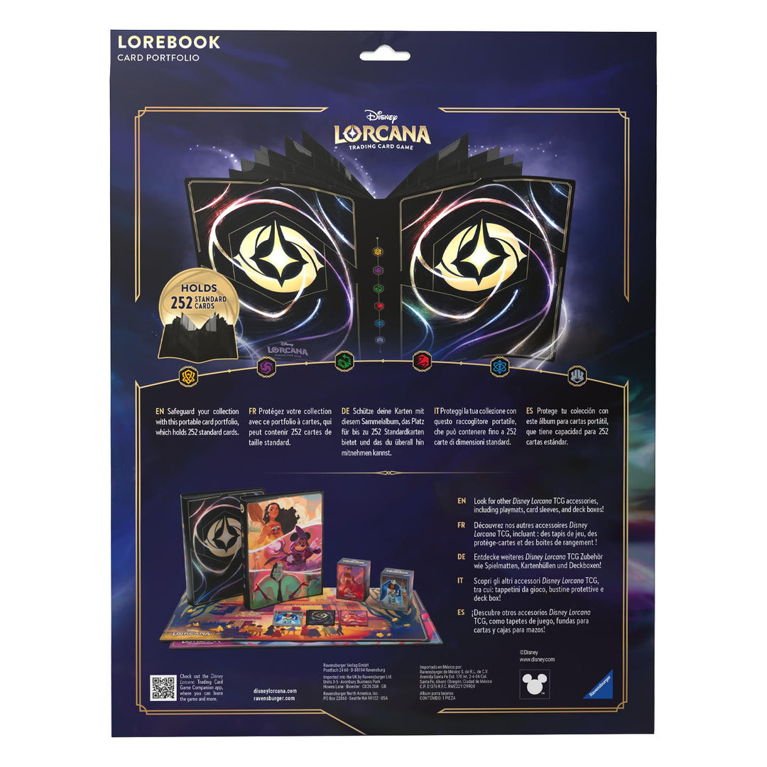Ravensburger Disney Lorcana TCG - Card Portfolio Storage Case (11098412)