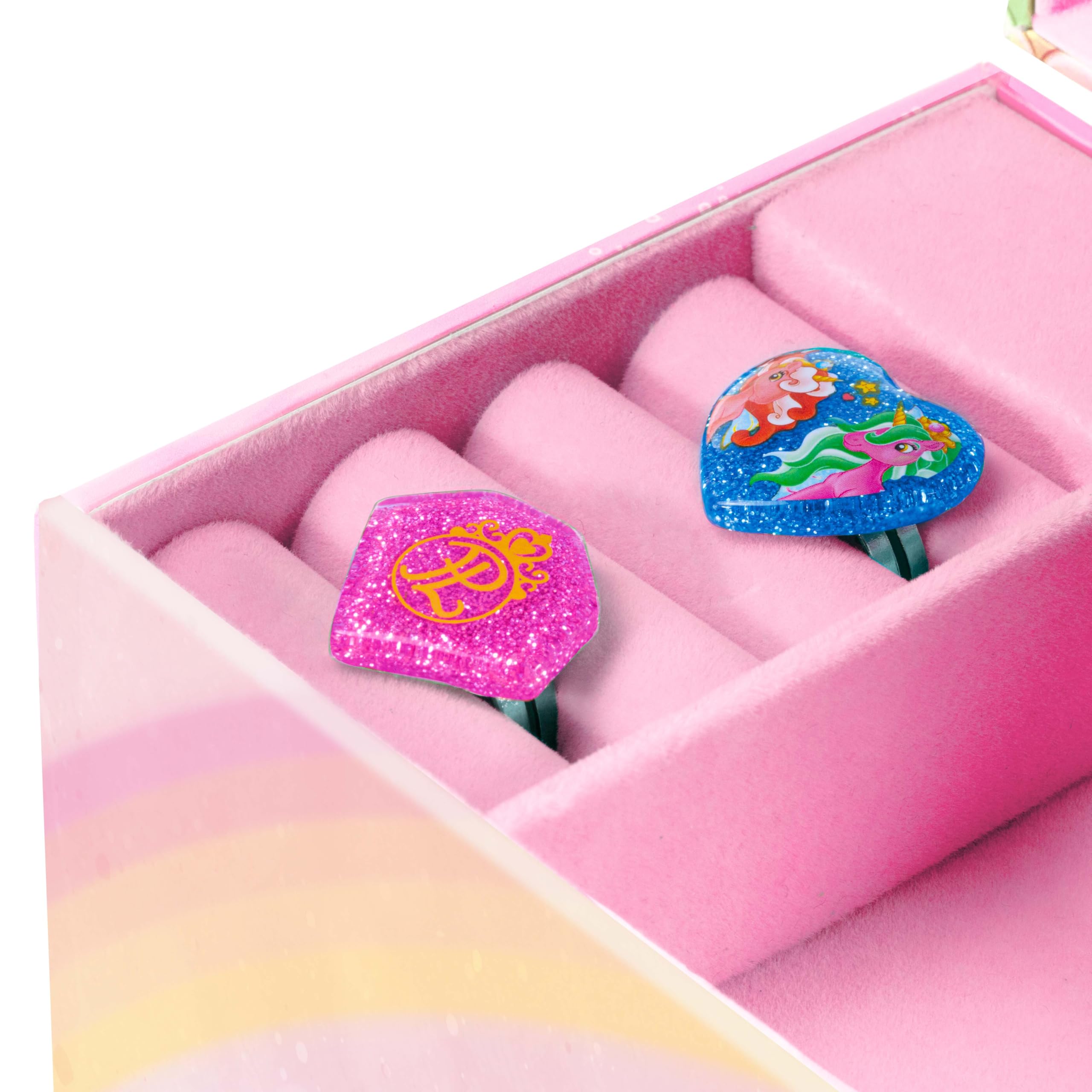 CRAZE Ballerina Music Box Jewelry Box with Spinning Dancer and Melody 8