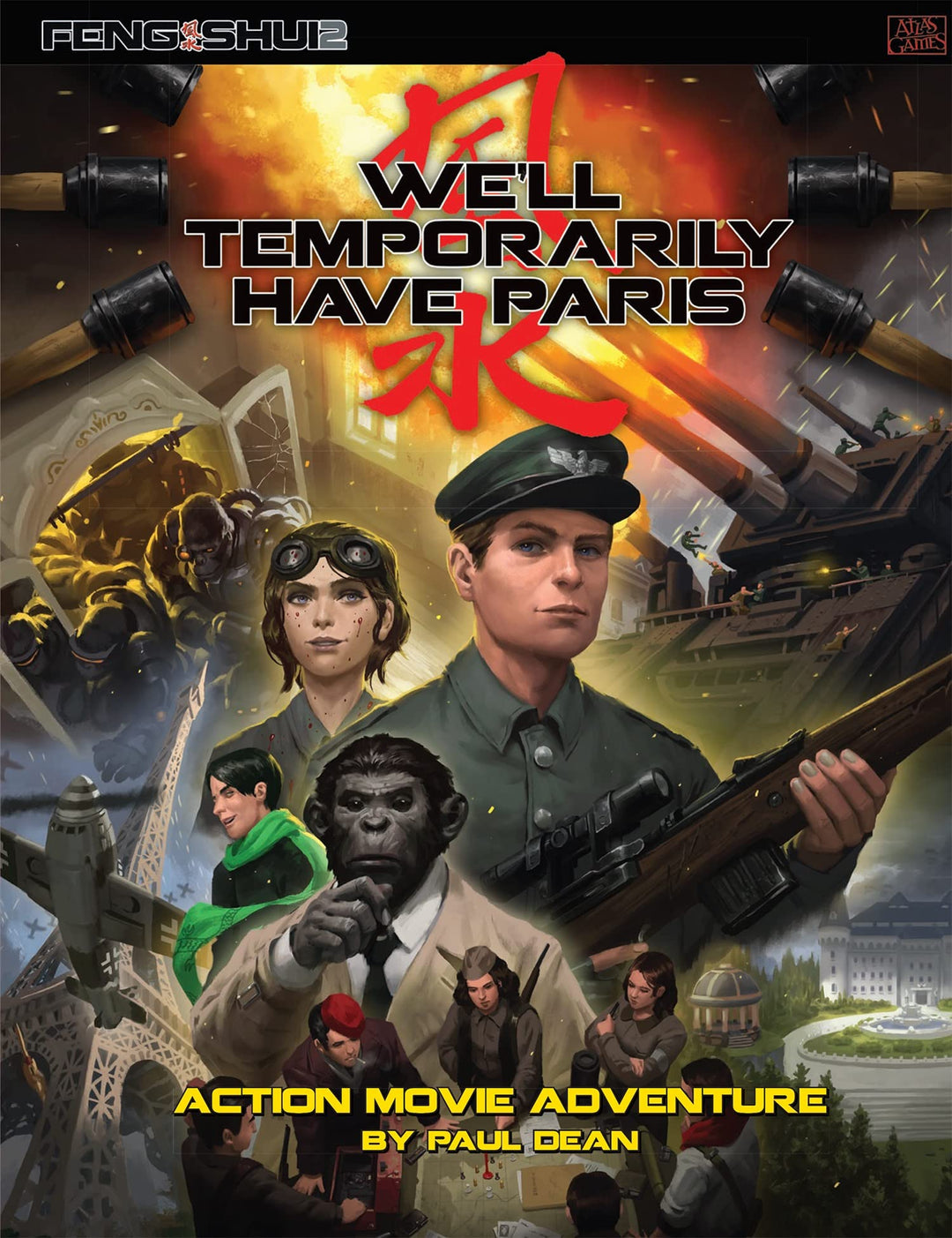 Atlas Games Feng Shui 2 - We'll Temporarily Have Paris Adventure Supplement (FS2-04)