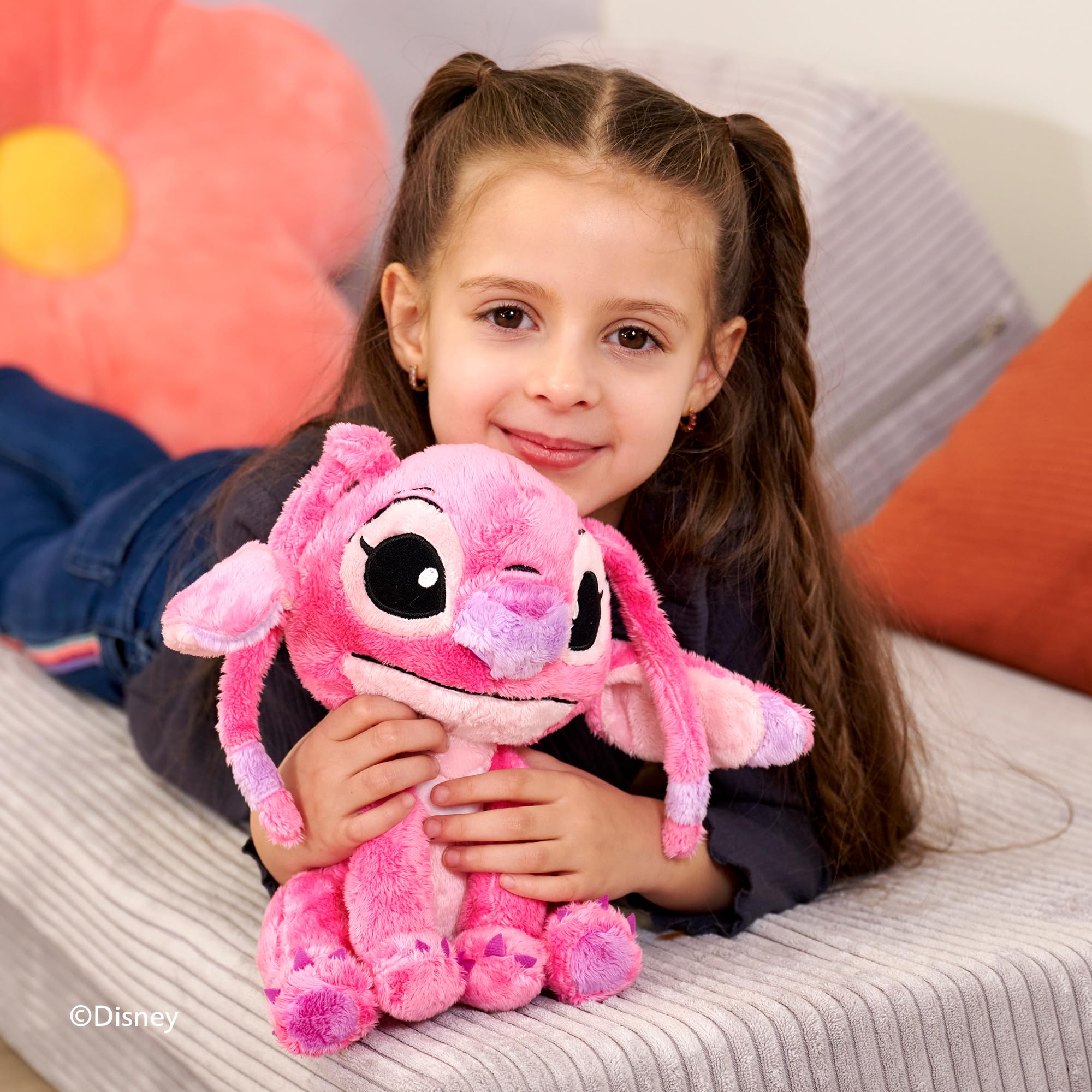 Disney Angel Soft Toy by Nicotoy - 20 cm Plush, Lilo & Stitch Character 5