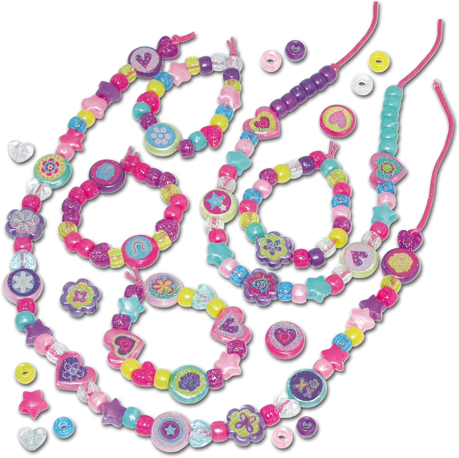 Galt Sparkle Jewellery Craft Kit - Arts & Crafts Set for Kids Ages 5+ 14
