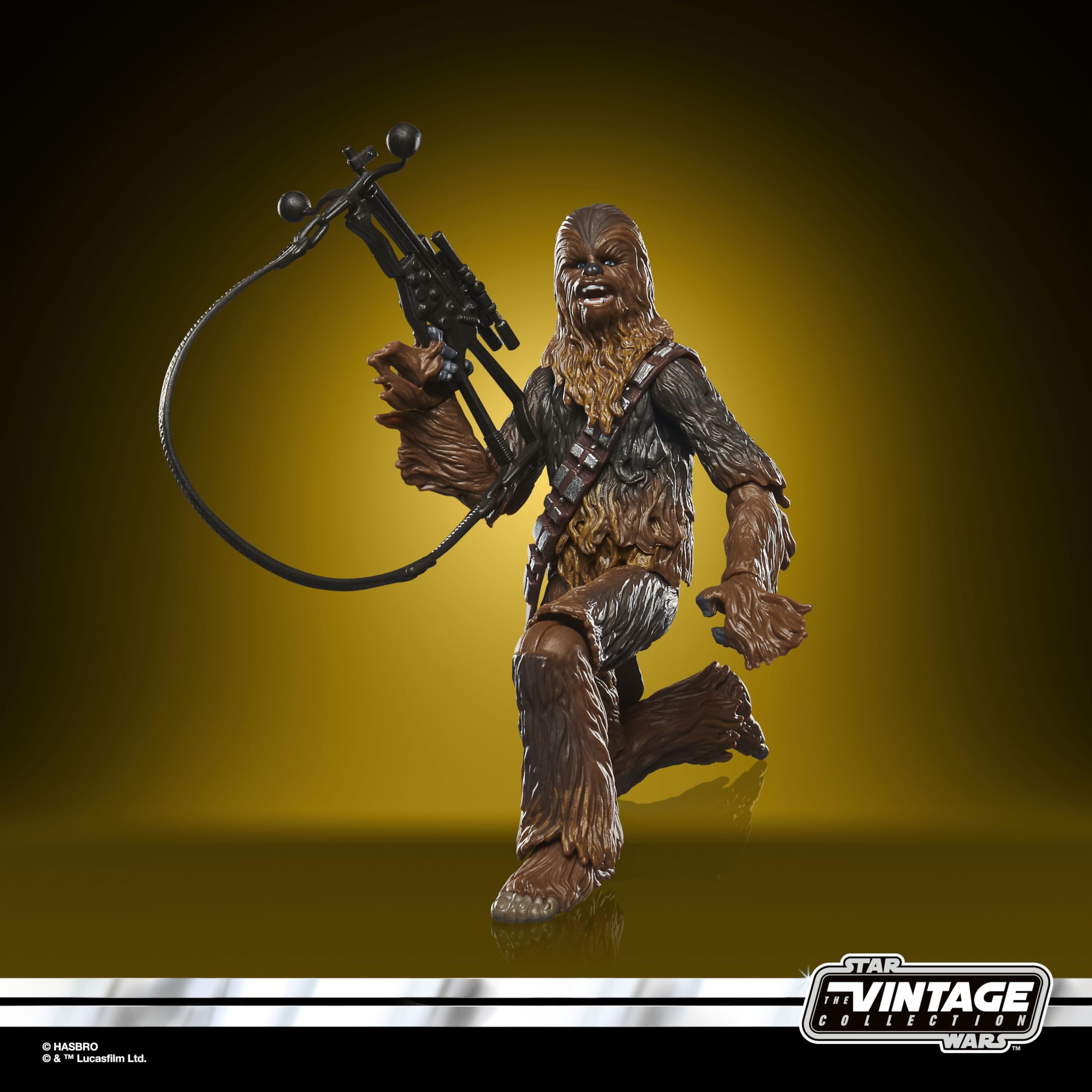 Star Wars The Vintage Collection Chewbacca Action Figure - 9.5-cm Scale | Kenner-Inspired Packaging 3