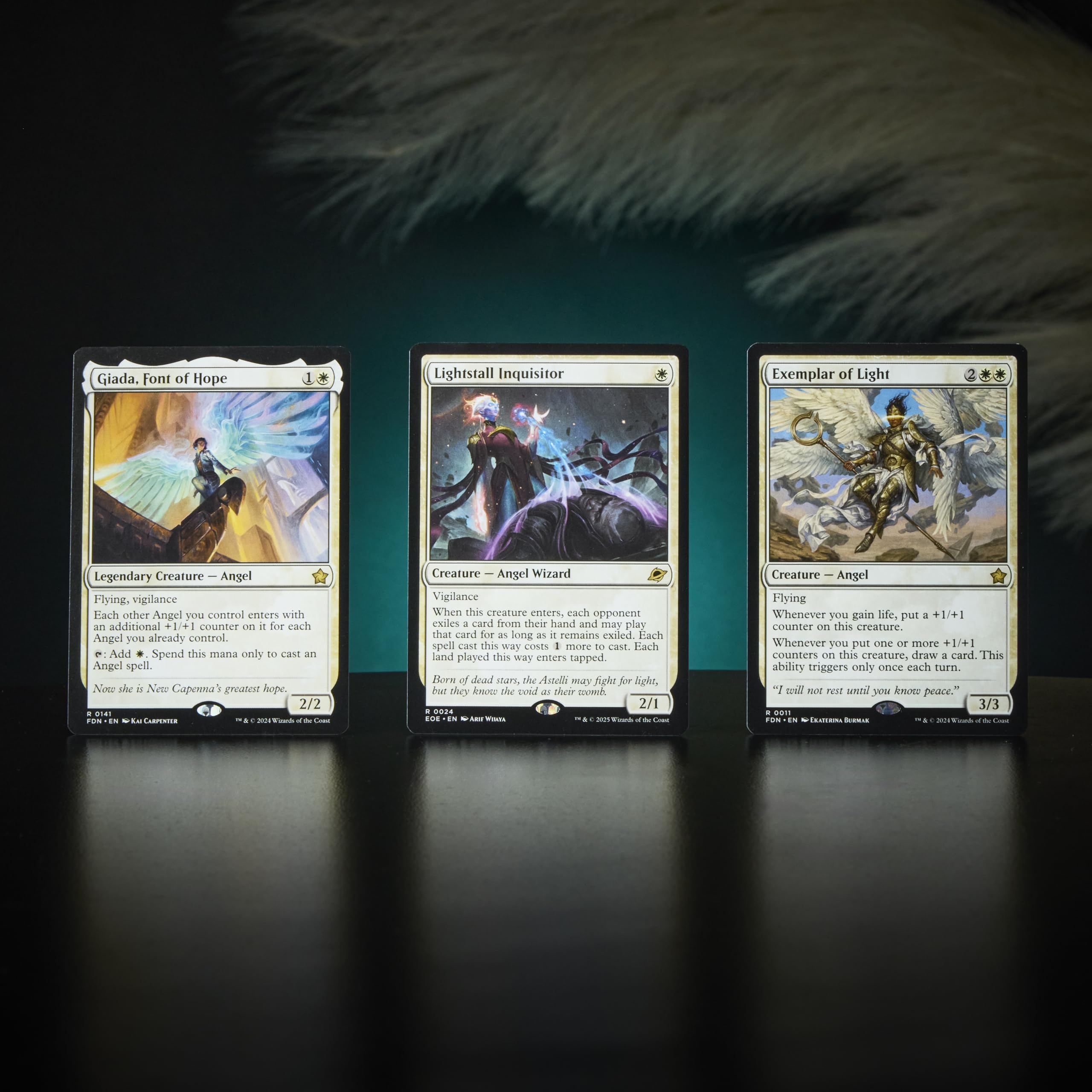 Magic: The Gathering Lorwyn Eclipsed - 60-Card Angels Theme Deck | Standard Edition 5