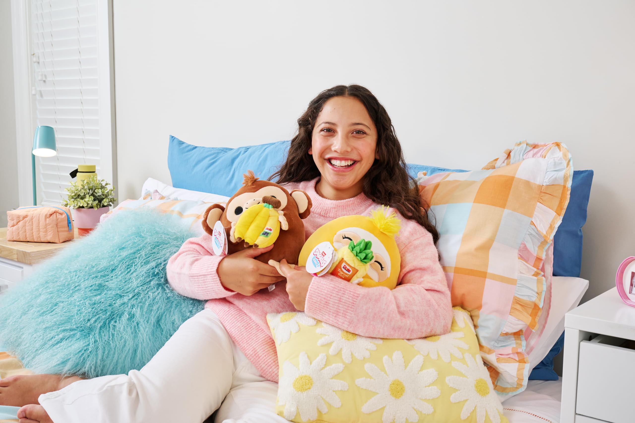 Snackles Series 2 Lamb Plush Toy - Super Soft 8 Inch Stuffed Animal with Jelly Belly Snack 12