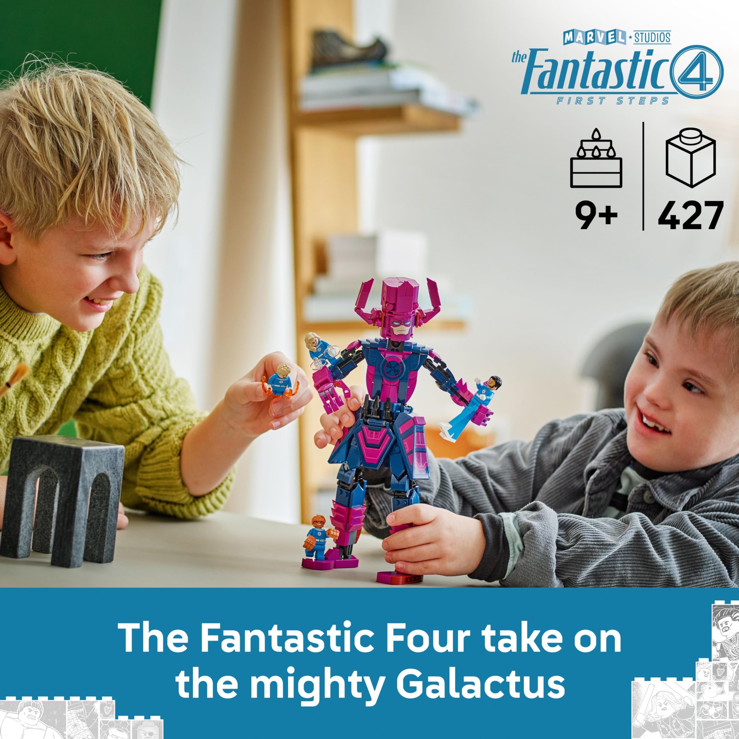 LEGO Marvel Fantastic Four vs. Galactus Construction Figure Set 76316 | Ages 9+ 2
