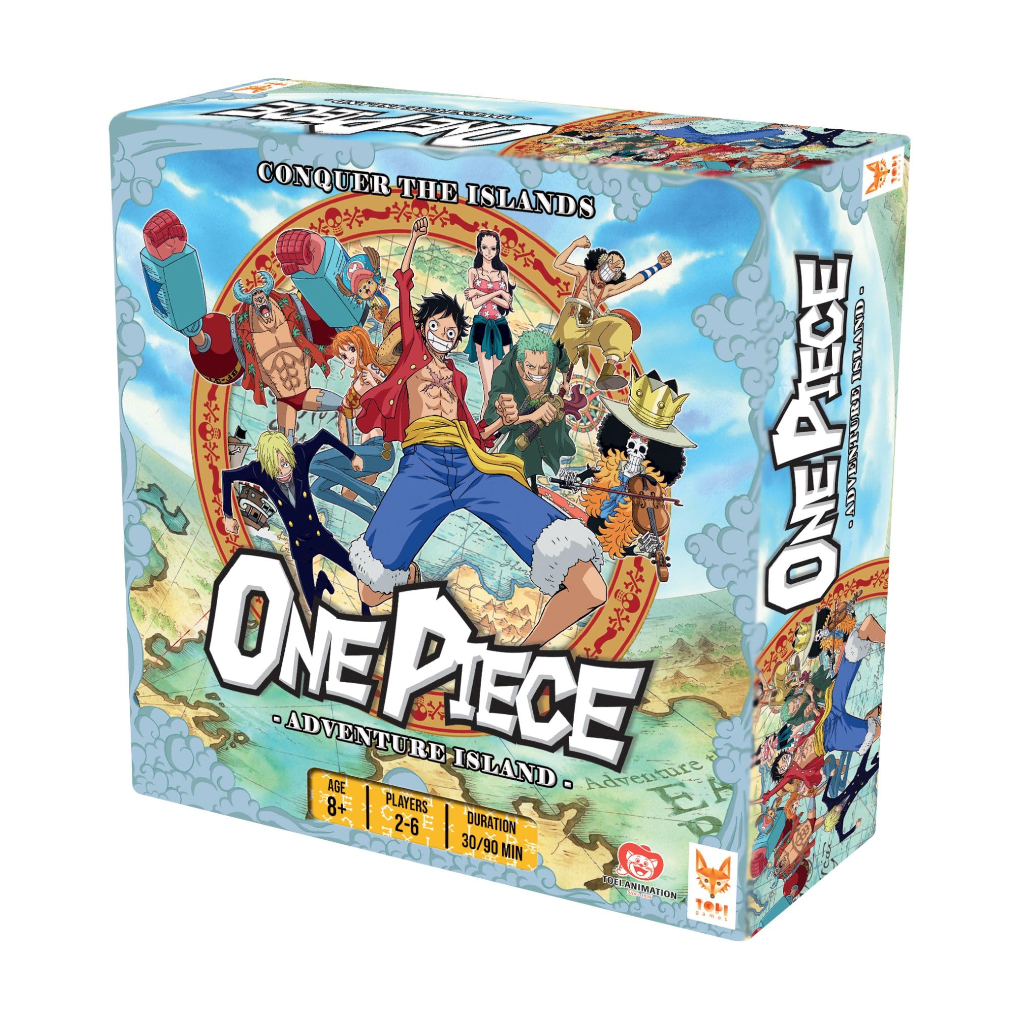 Topi Games One Piece: Adventure Island Board Game - 2-6 Players, Ages 7+ 1