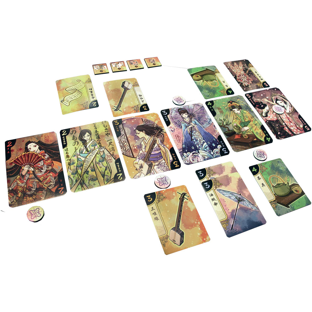Hanamikoji – Brettspiel