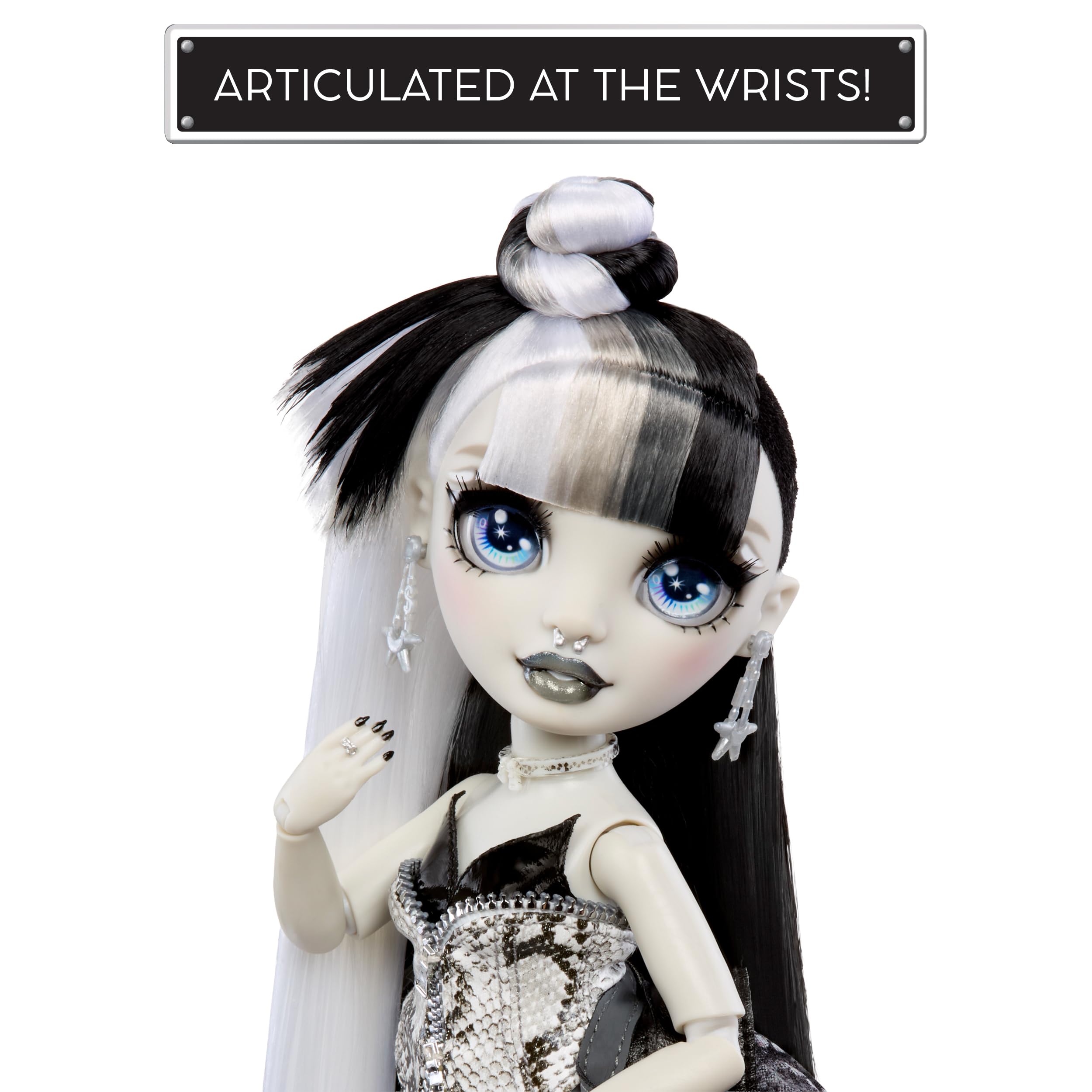 Rainbow High Heather Grayson Shadow High Fashion Doll - 28 cm Posable Doll with Luxe Outfit & Accessories 6