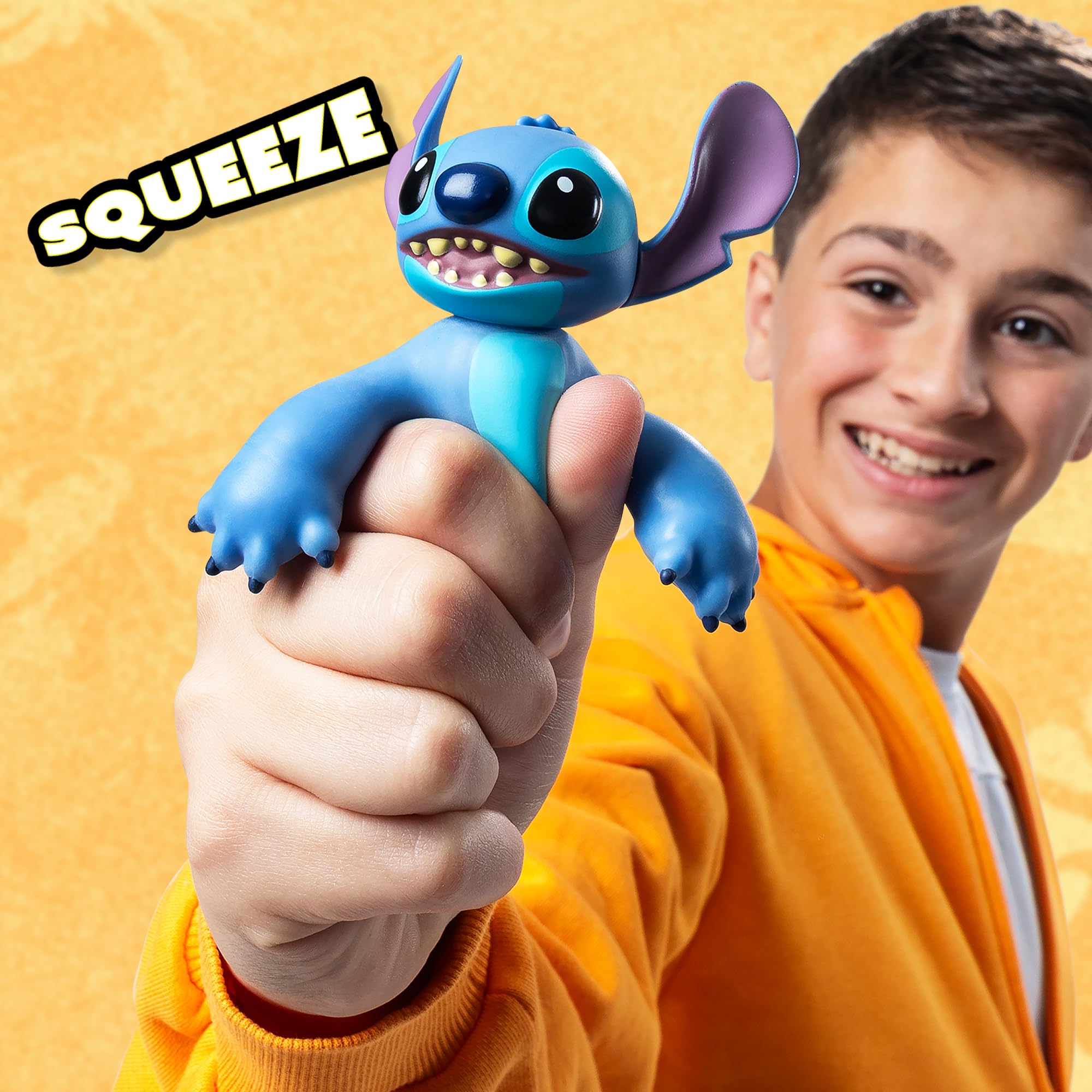 Basic Fun Stretch Armstrong Mini Disney Stitch - Pocket-Sized Stretchy Latex Figure 7