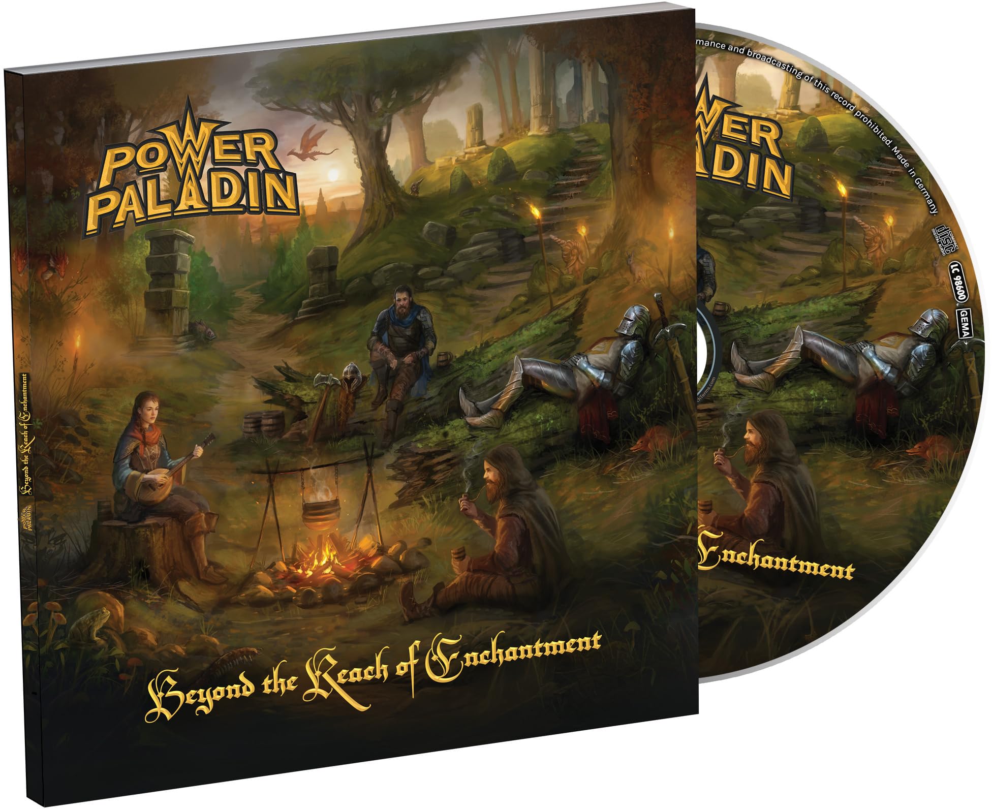 POWER PALADIN - BEYOND THE REACH OF ENCHANTMENT [CD] 1