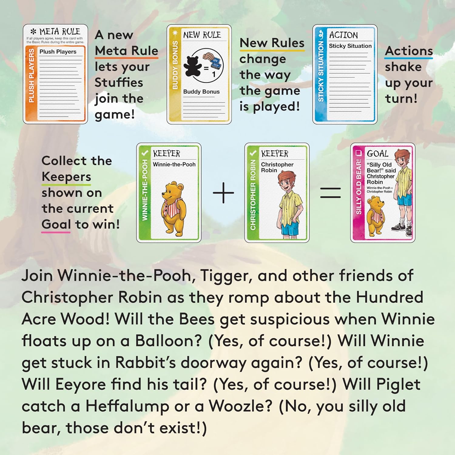 Looney Labs Hundred Acre Wood Fluxx Card Game 5