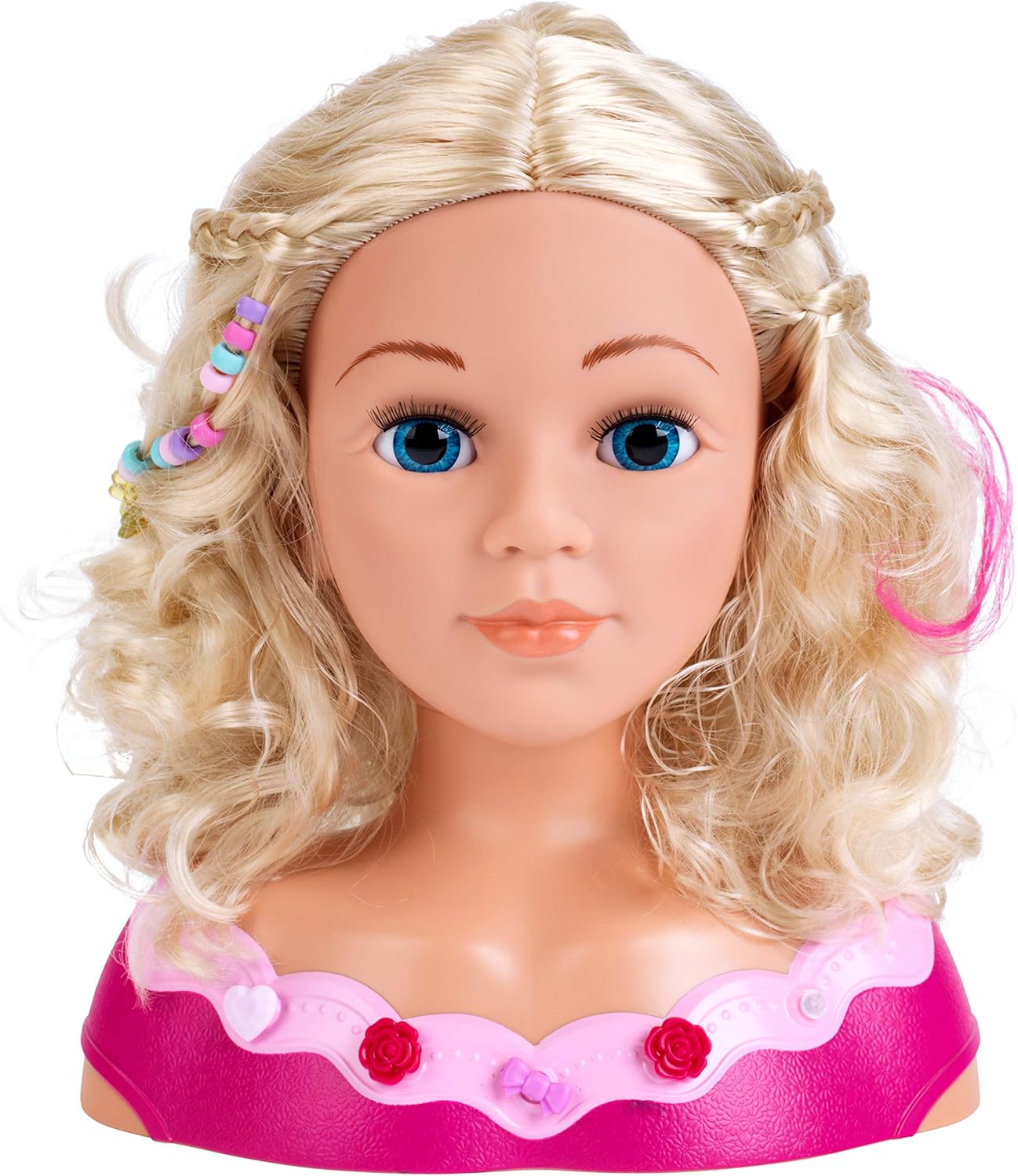 Theo Klein Emma Make-Up & Hairdressing Styling Head with Cosmetic Heart & Accessories 6