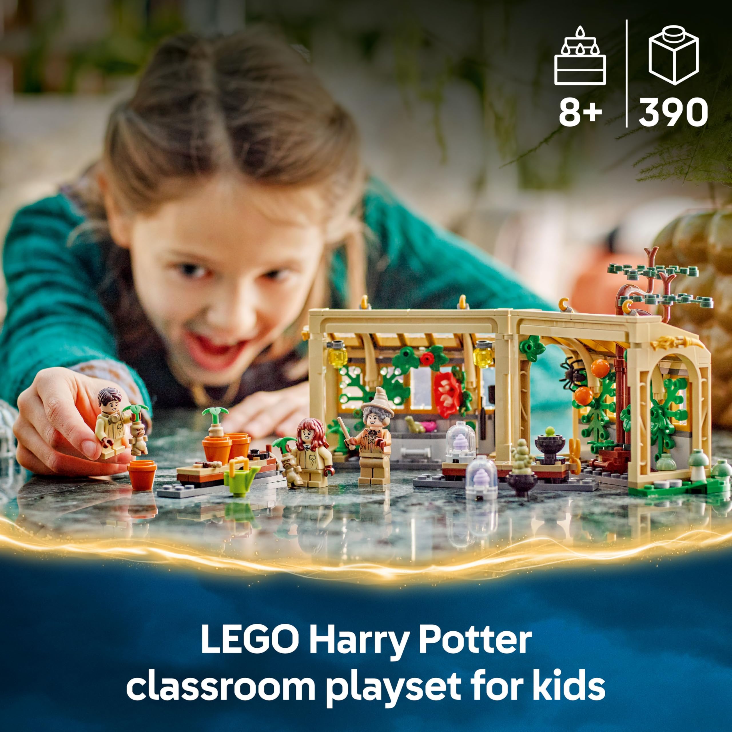 LEGO Harry Potter Hogwarts Castle: Herbology Class Set 76445 | 390 Elements | Ages 8+ 2