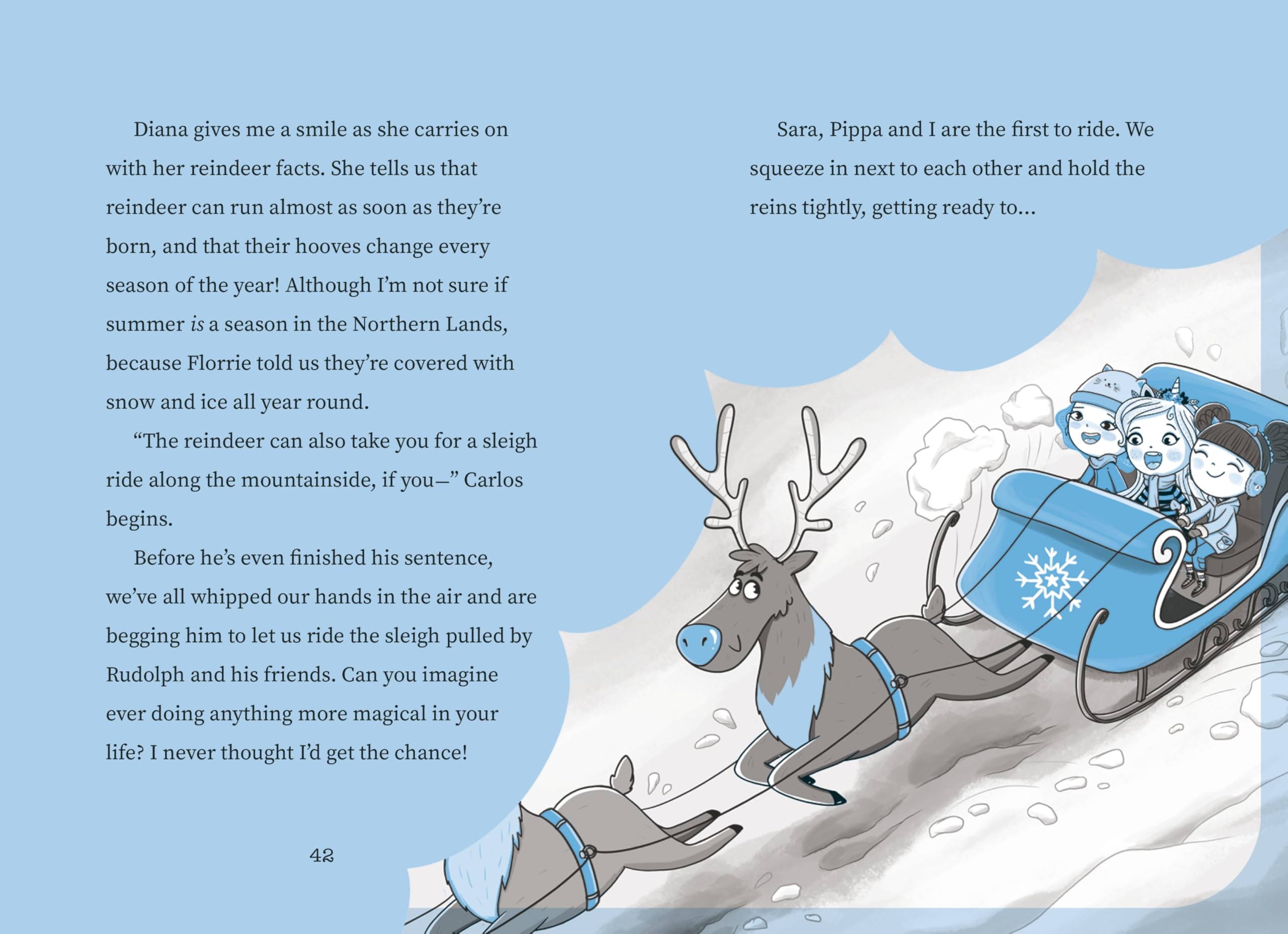 WALKER BOOKS Unicornia: The Frozen Palace Illustrated Chapter Book | Ages 5-8 | Paperback 3