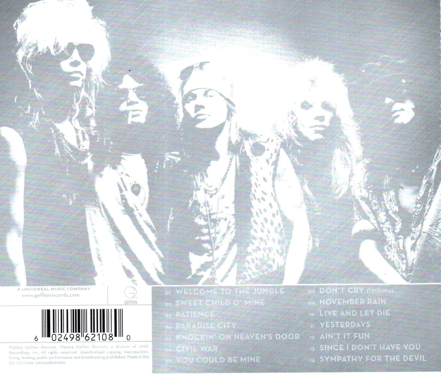 Guns N' Roses - Greatest Hits Audio CD 3