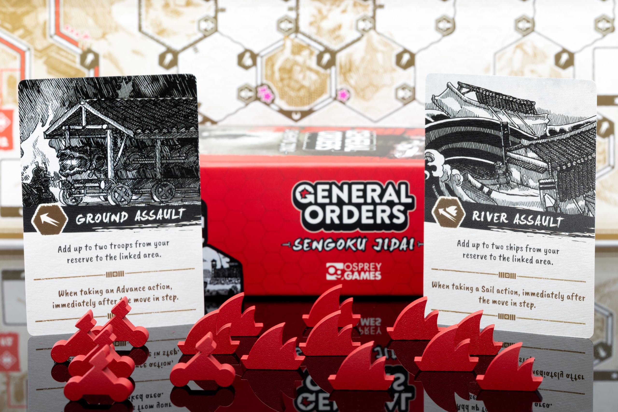 Osprey Games General Orders Sengoku Jidai Board Game 6