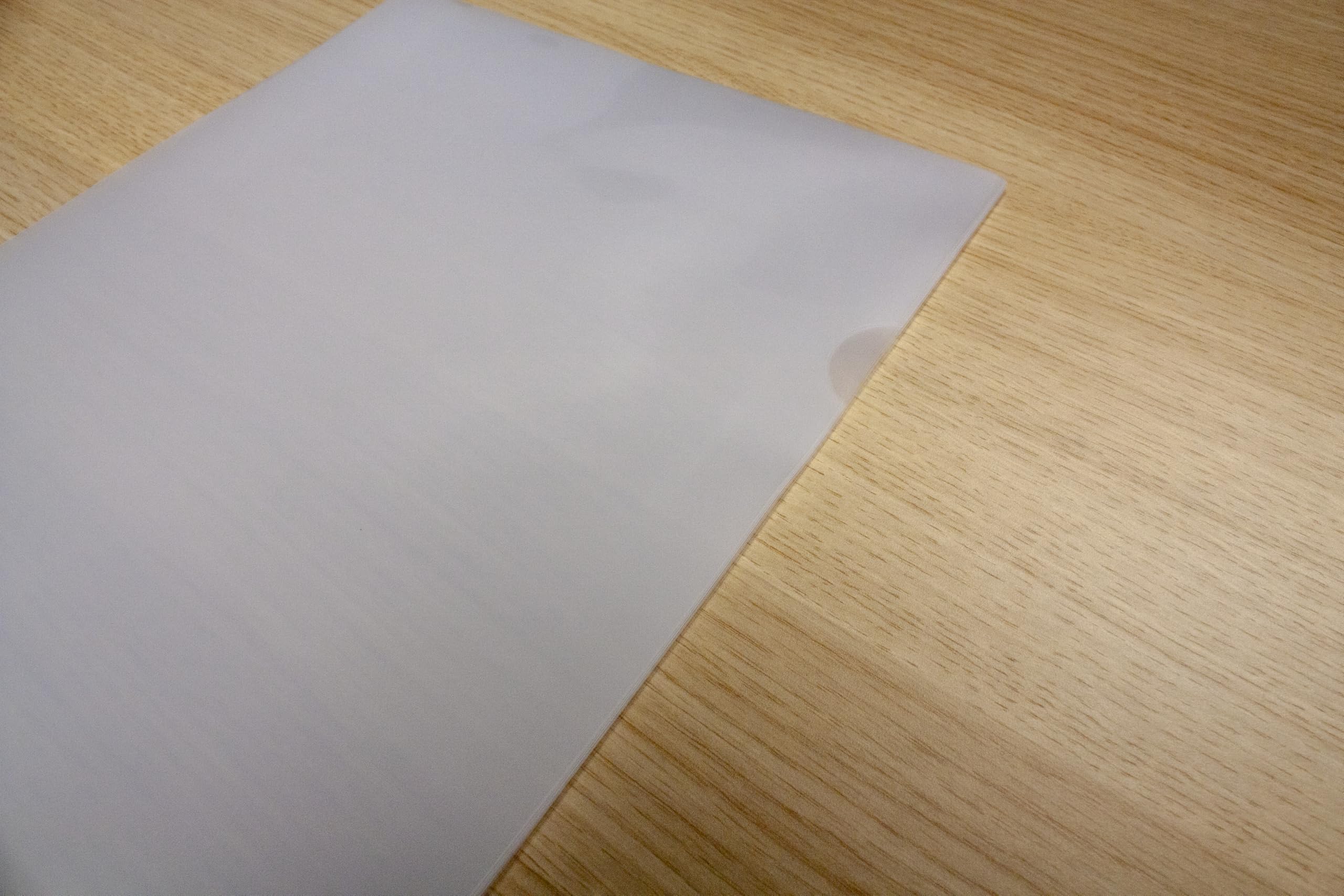eco-eco A4 50% Recycled Report Files - 25 Pack | 120 Micron Strength | Clear 3