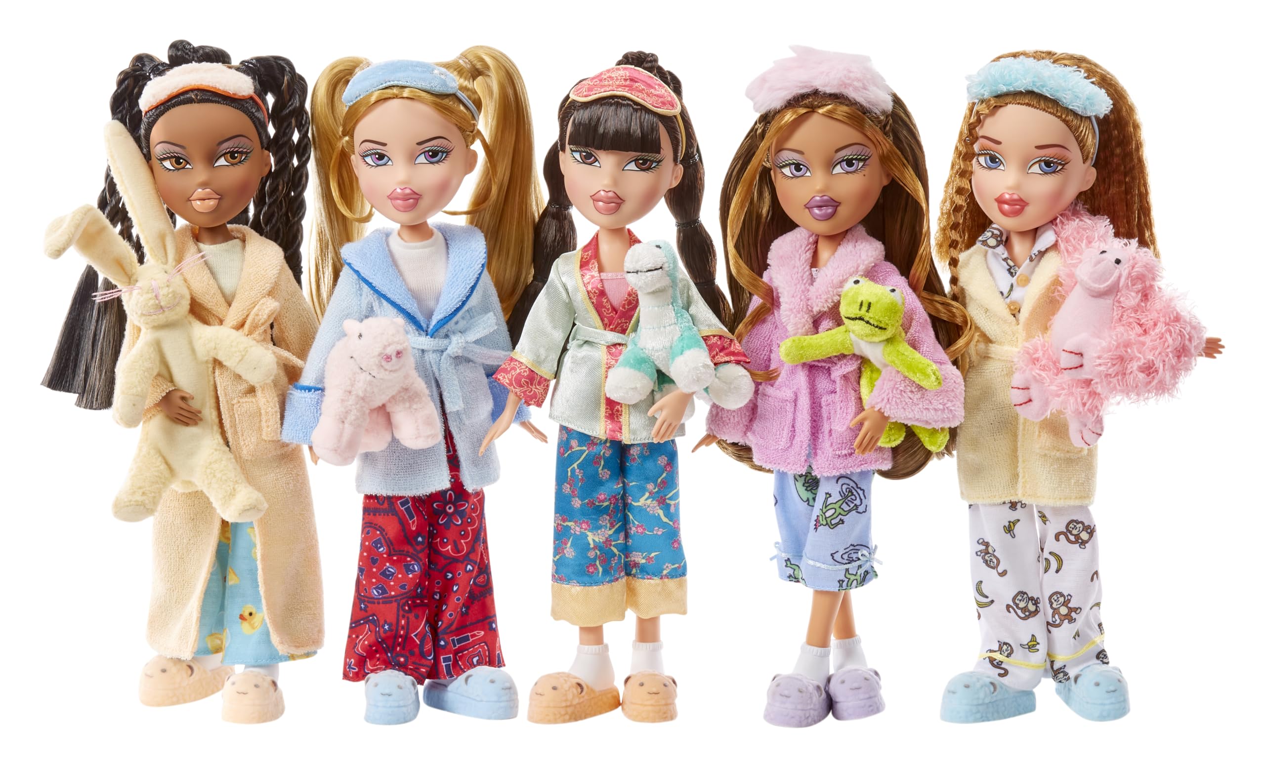 Bratz Slumber Party - Yasmin Fashion Doll with 2 Outfits & Plush - Ages 6-10 7