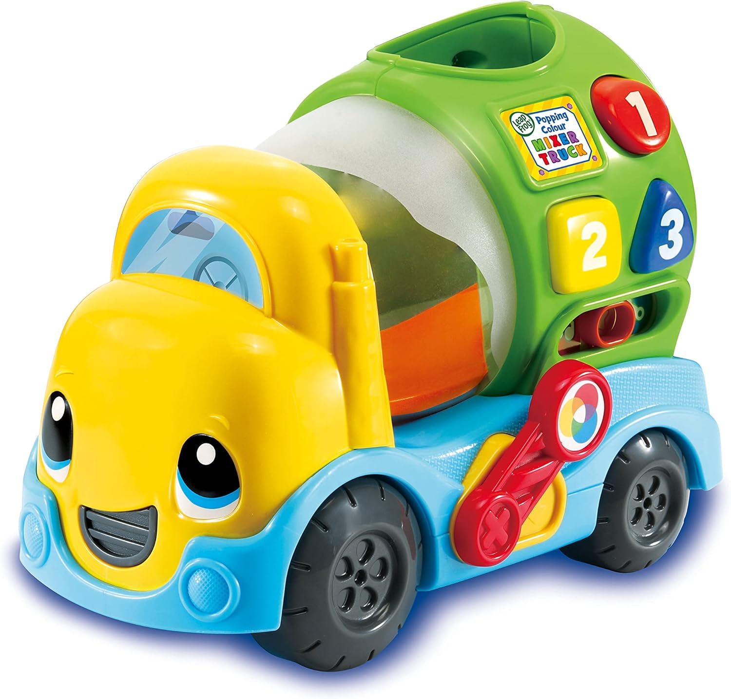 LeapFrog Popping Colour Mixer Truck - Educational Musical Shape Sorter for Babies & Toddlers 6m+ 1