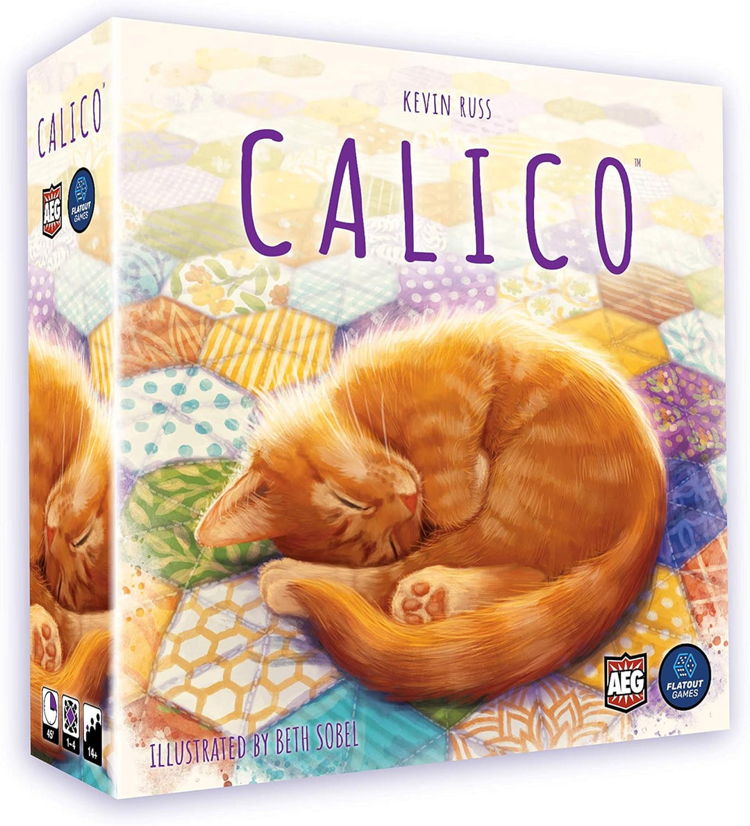 Alderac Entertainment Group | Calico | Board Game | 1 to 4 Players | Ages 10+ |